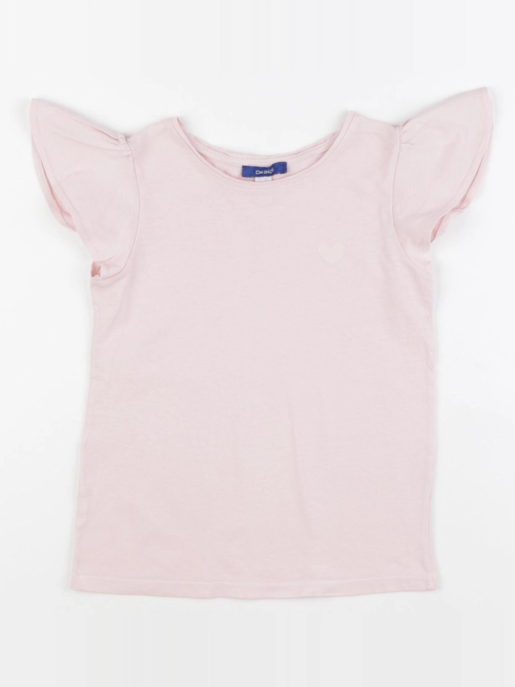 Okaidi - tee-shirt rose - 8 ans