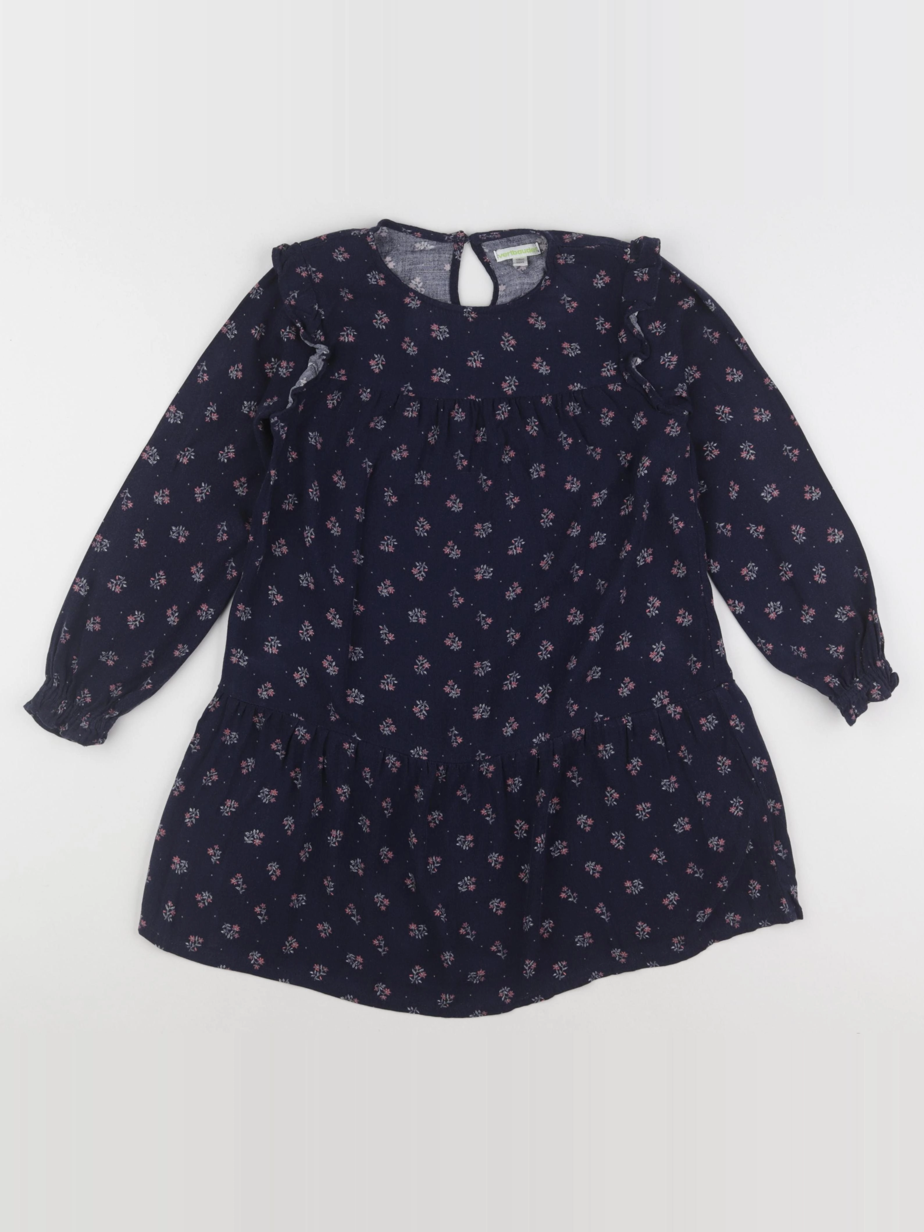 Vertbaudet - robe bleu - 8 ans