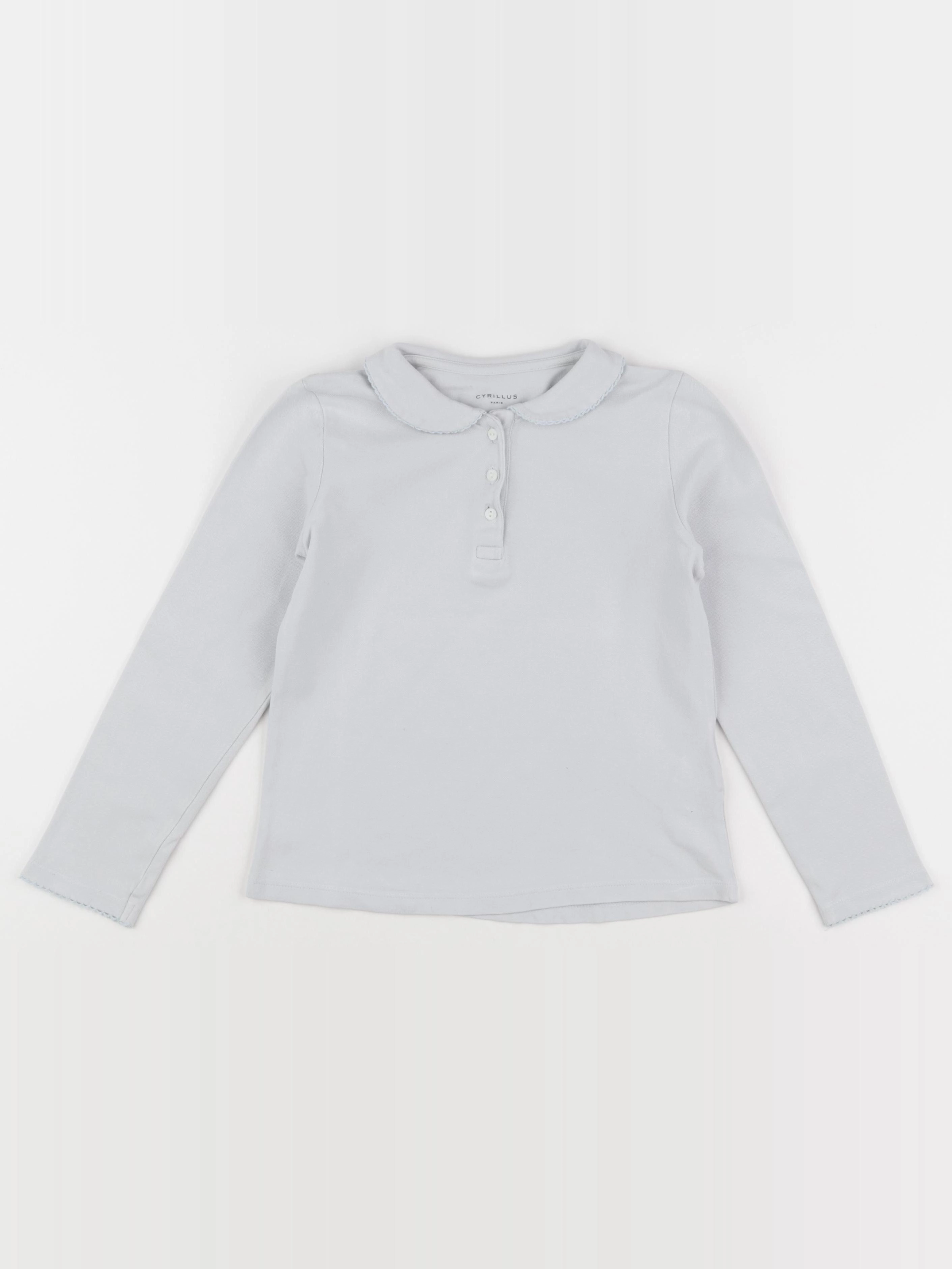Cyrillus - tee-shirt bleu - 8 ans