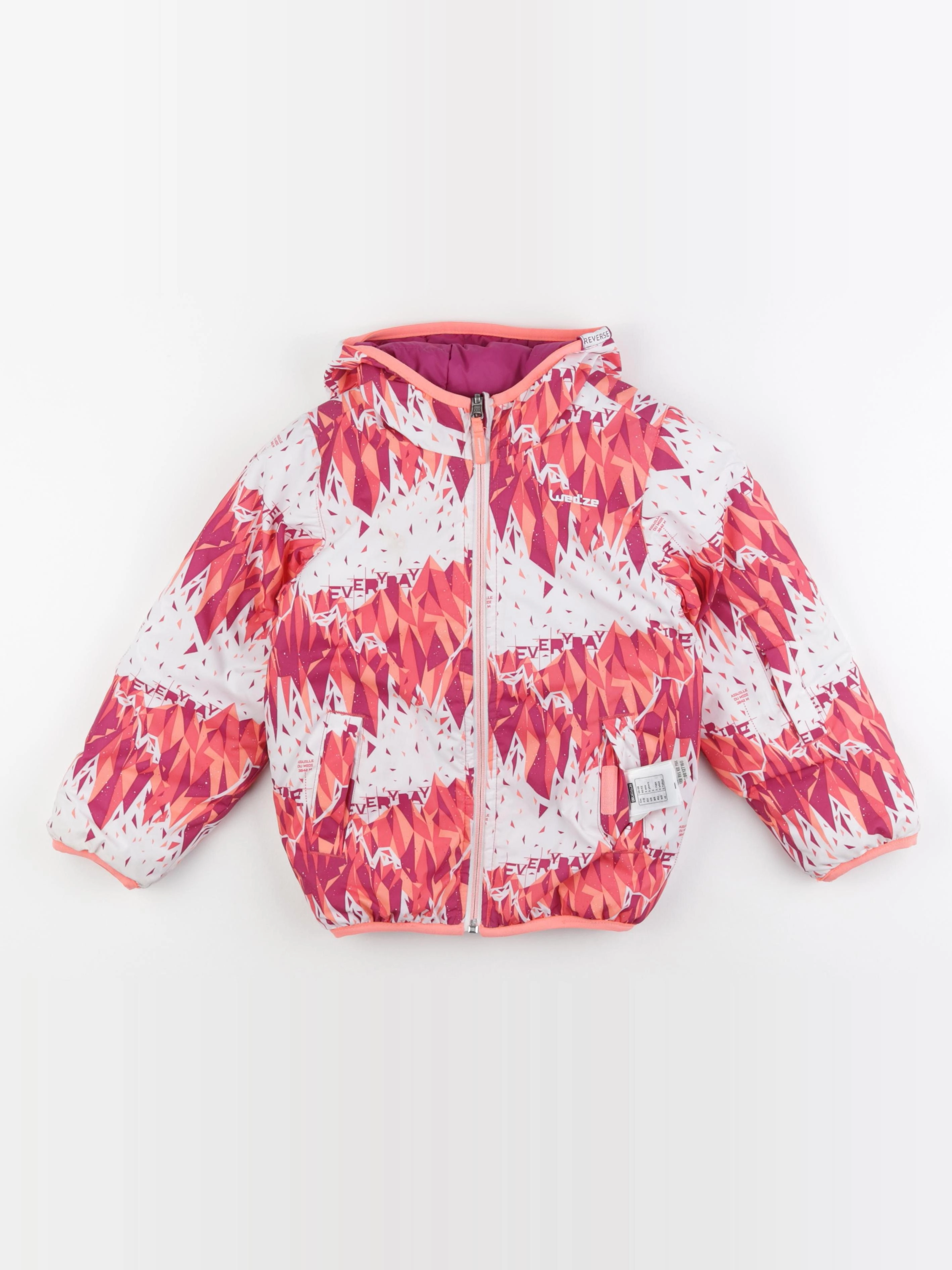 Decathlon ski - manteau de ski rose - 3 ans