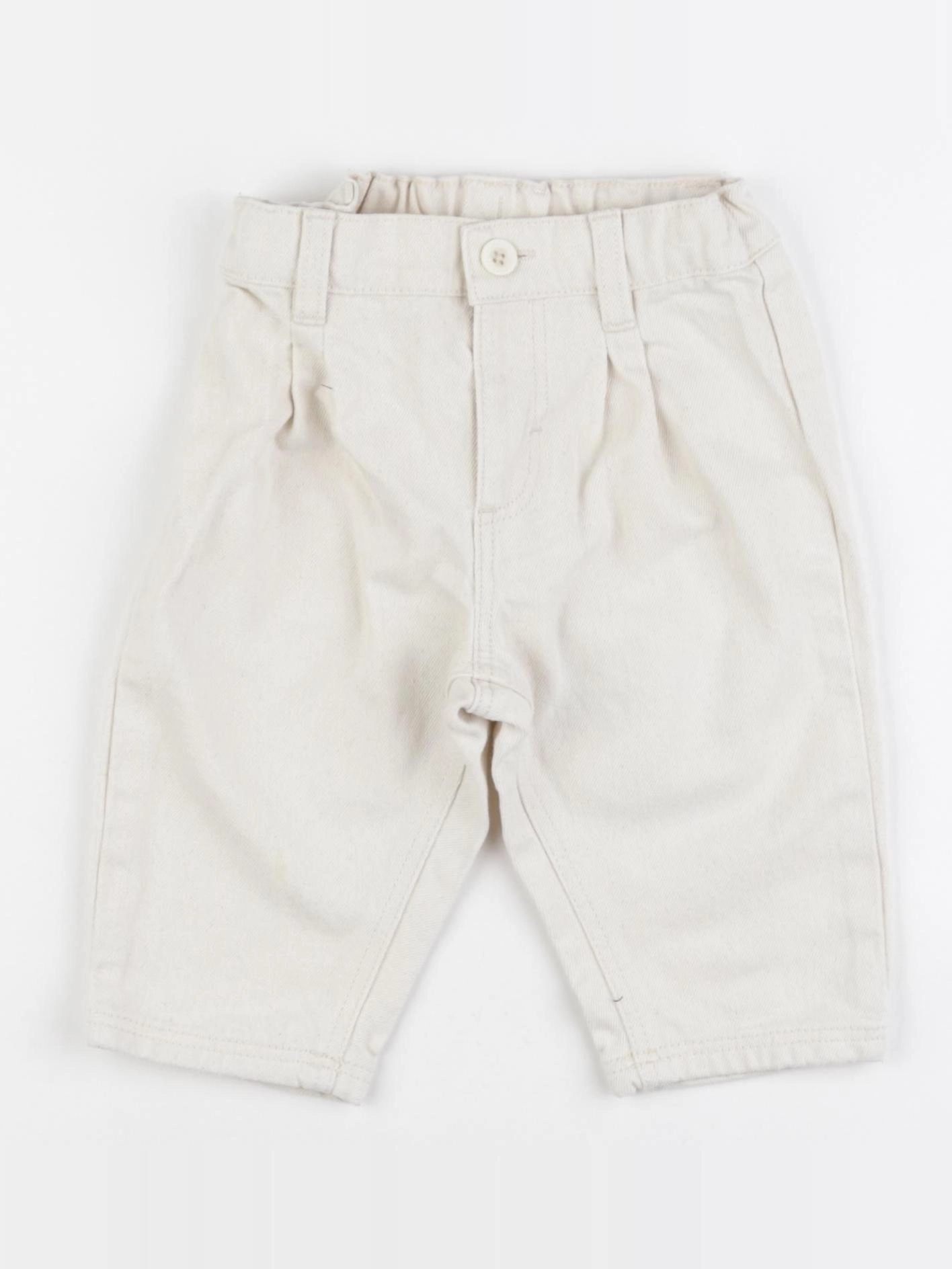 Petit Bateau - jean beige - 12 mois