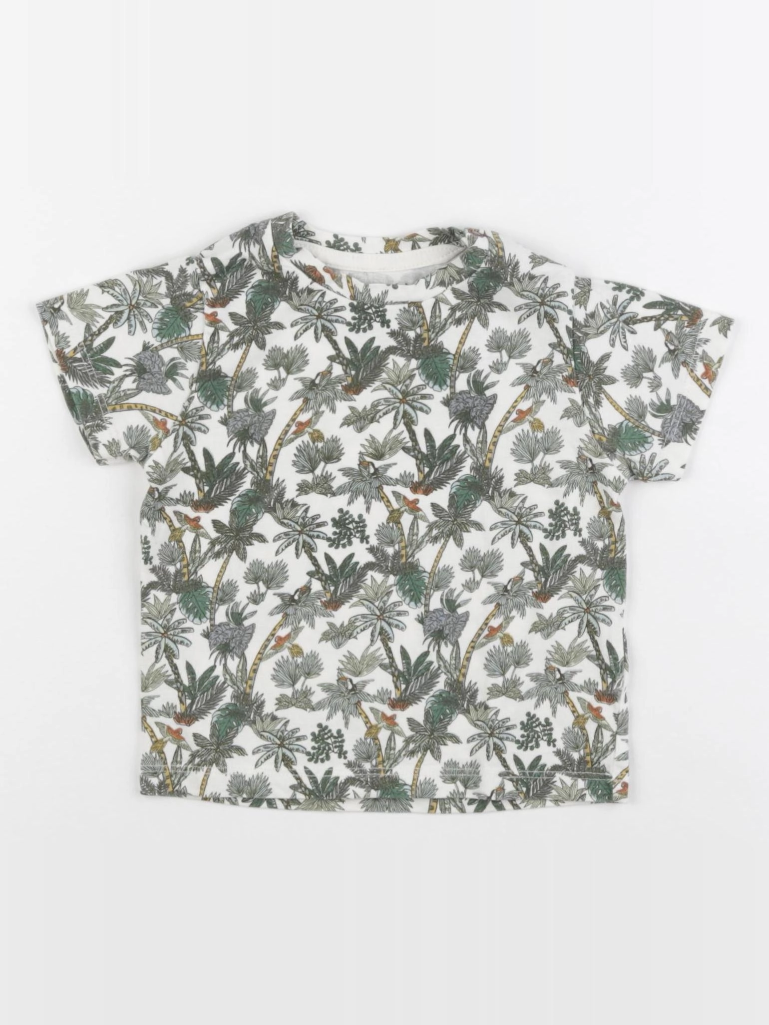 Vertbaudet - tee-shirt vert - 18 mois