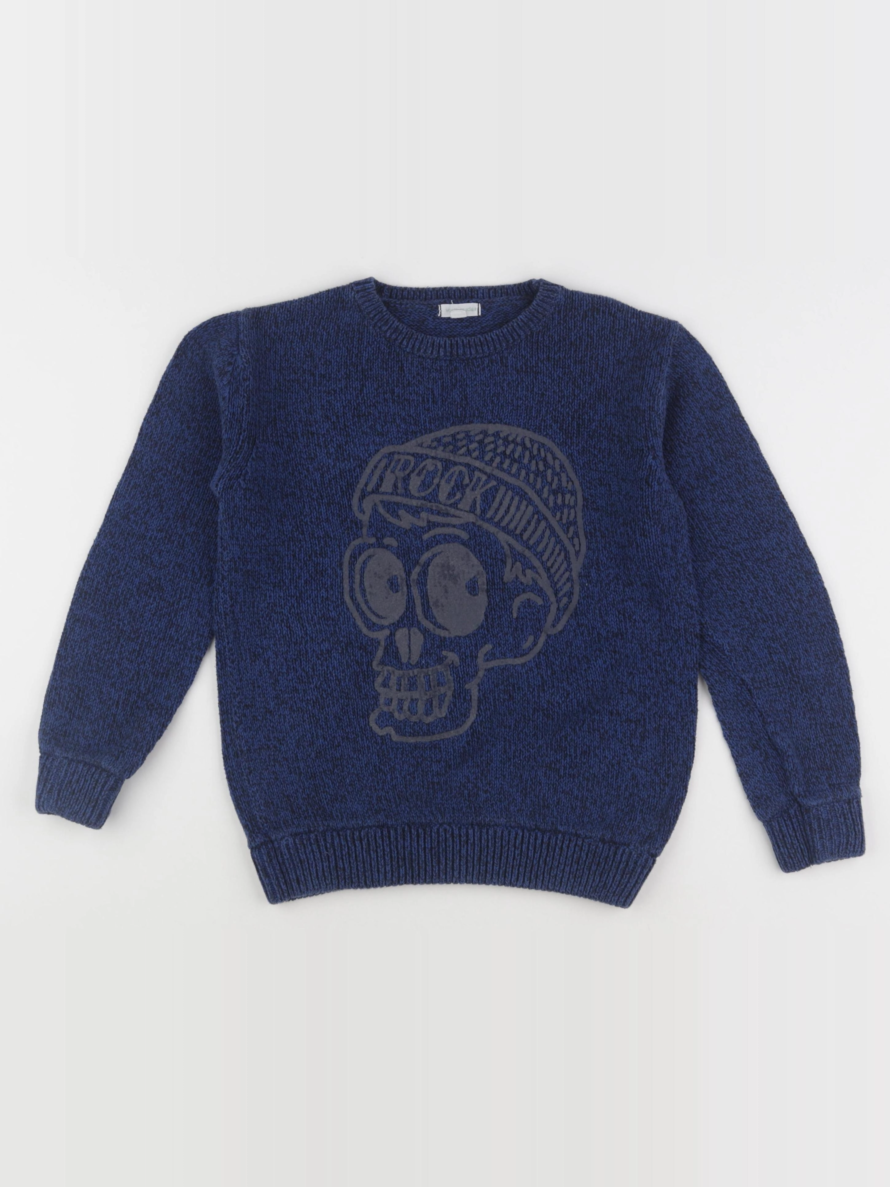 Vertbaudet - pull bleu - 10 ans