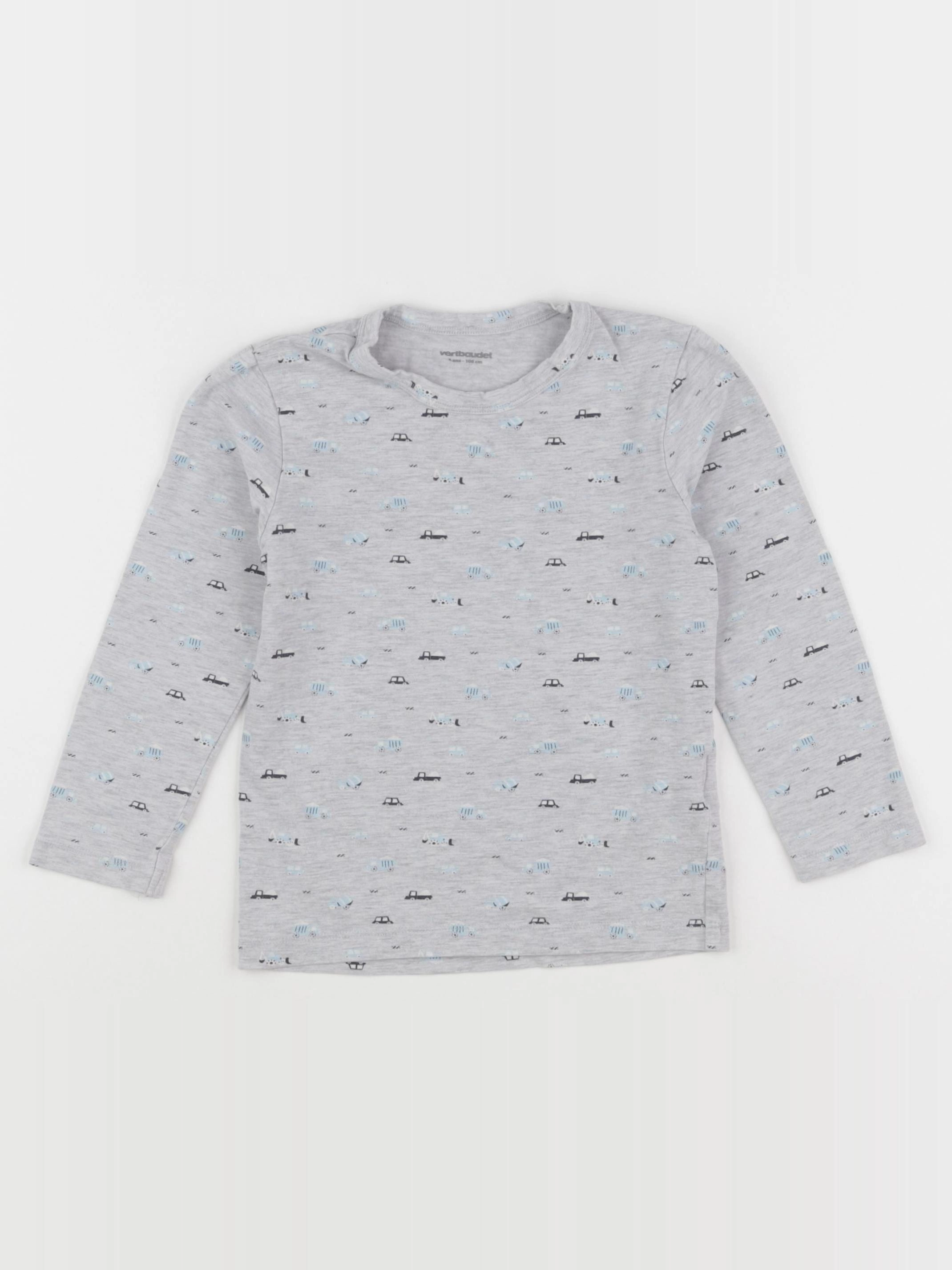 Vertbaudet - maillot de corps gris - 5 ans