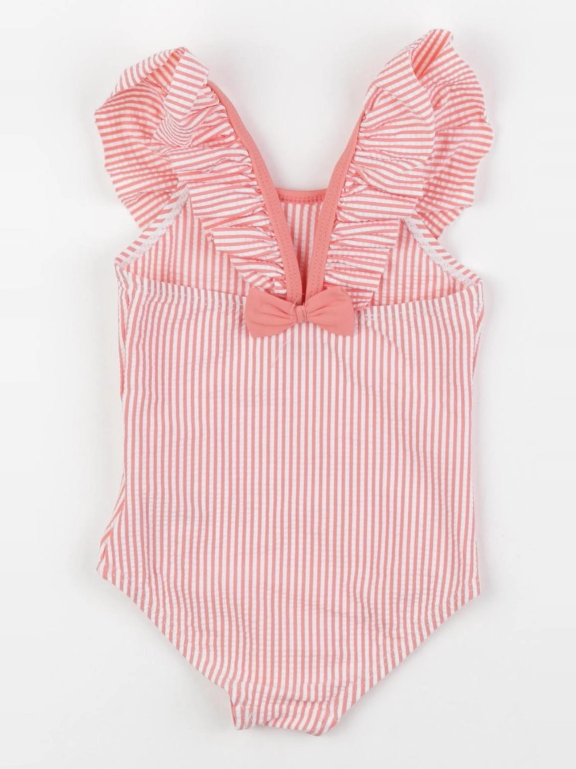 Vertbaudet - maillot de bain rose - 12 mois