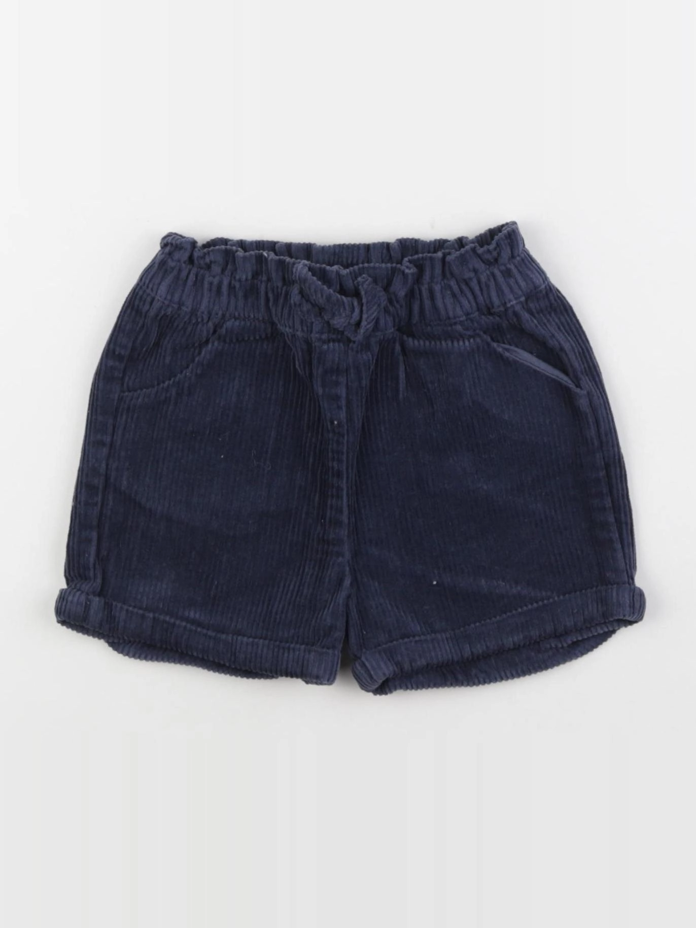 Vertbaudet - short bleu - 18 mois