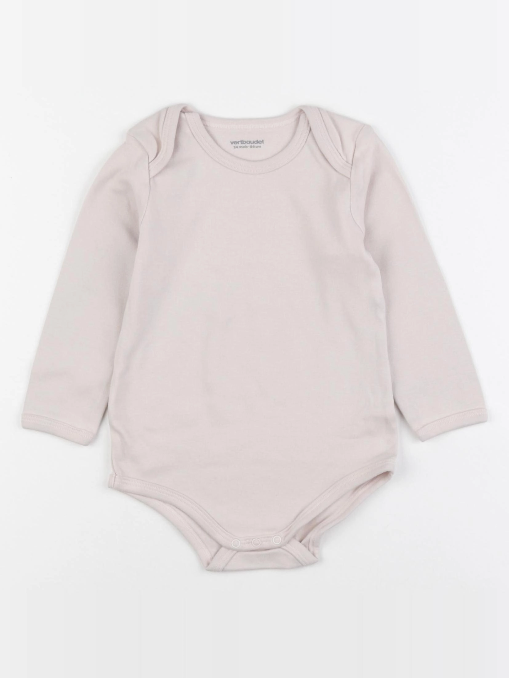 Vertbaudet - body rose - 2 ans