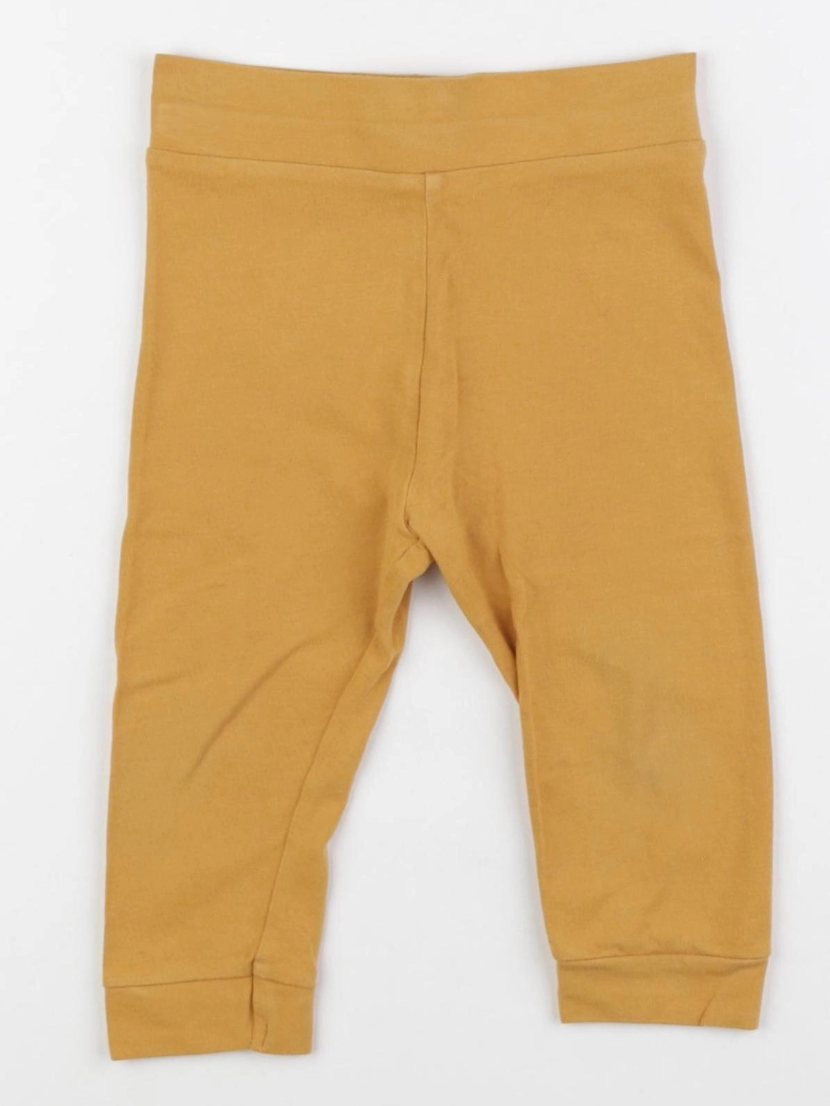 Vertbaudet - legging jaune - 12 mois