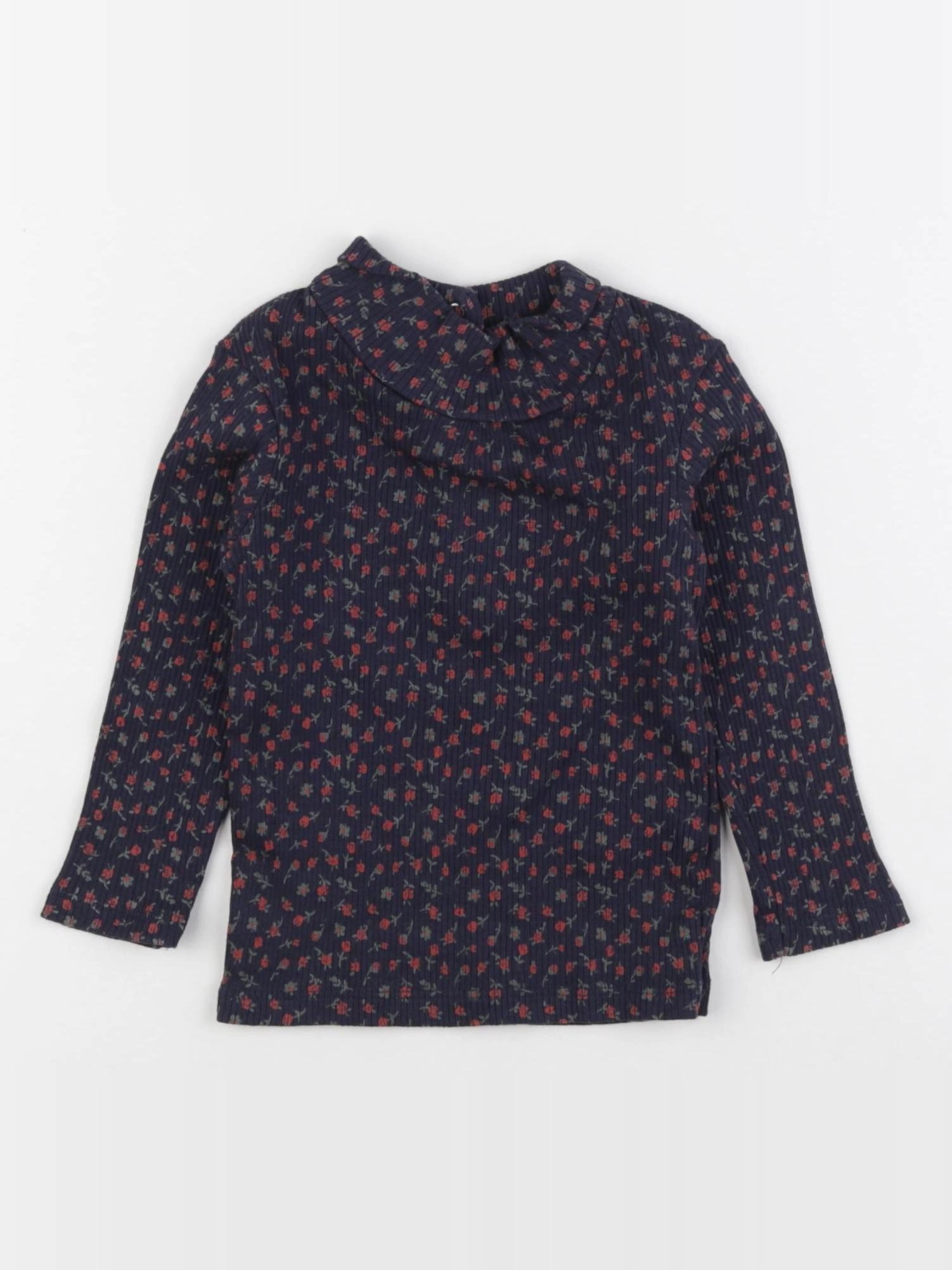 Vertbaudet - tee-shirt bleu - 12 mois