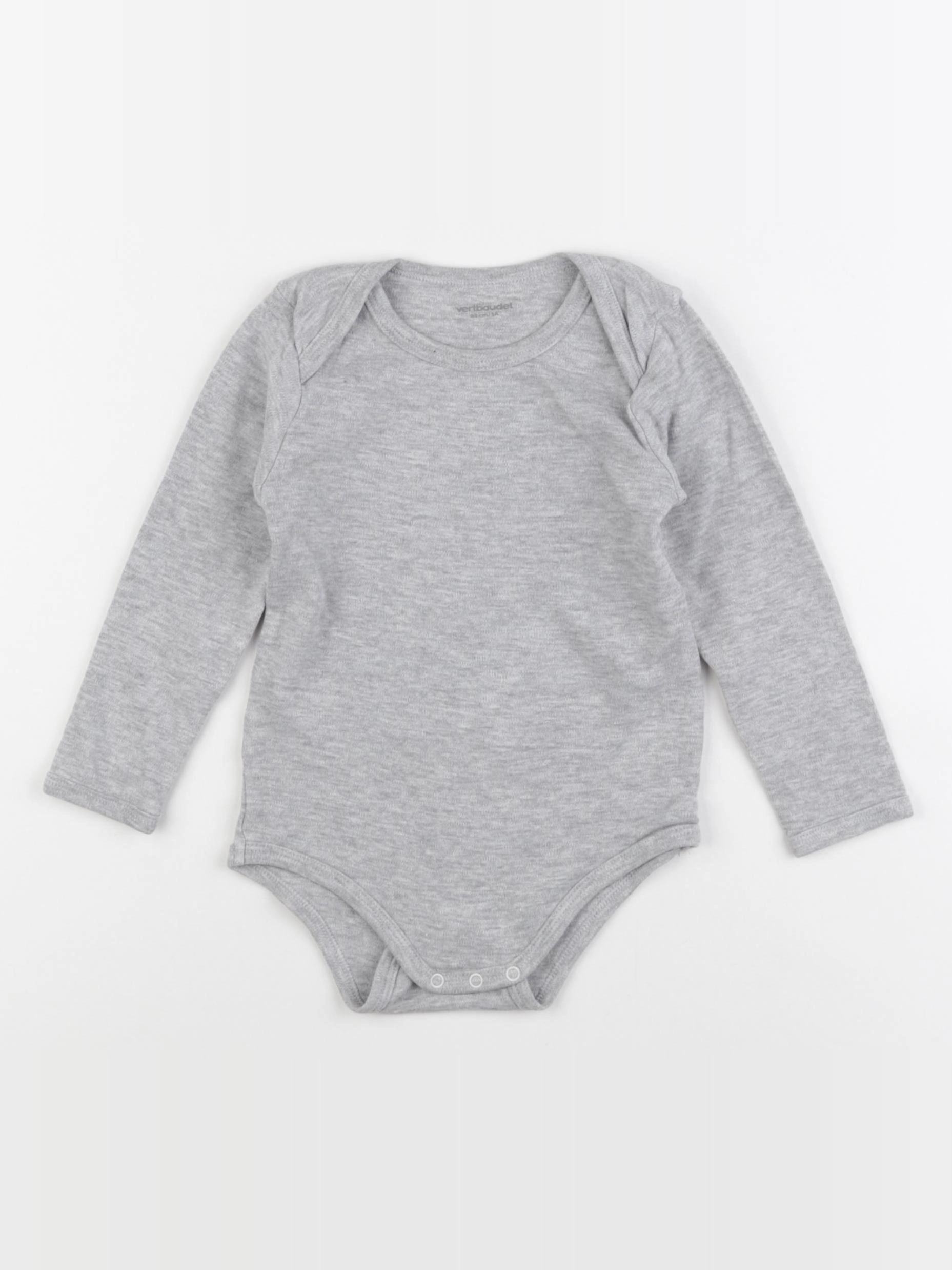 Vertbaudet - body gris - 3 ans