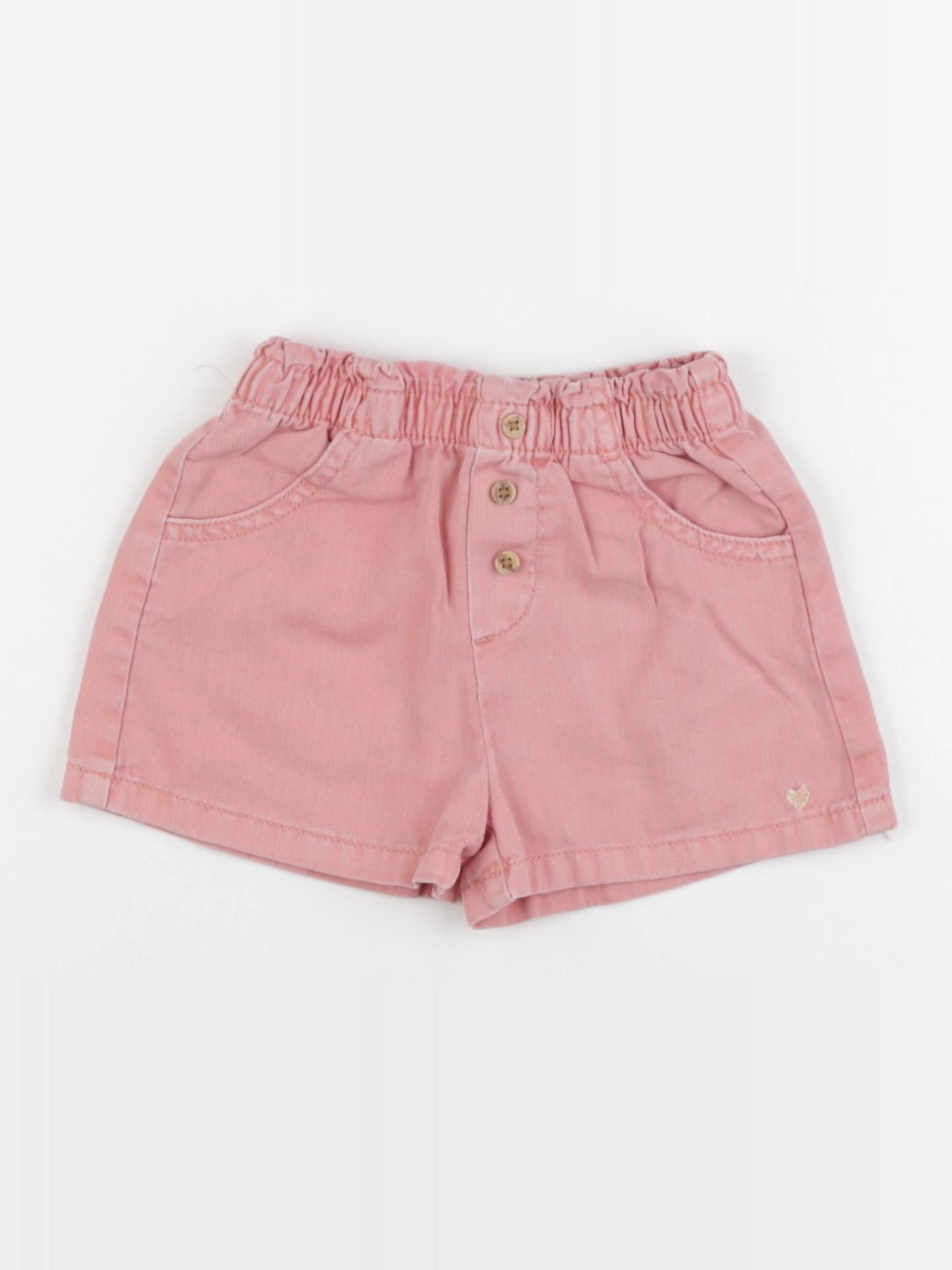 Vertbaudet - short rose - 3 ans