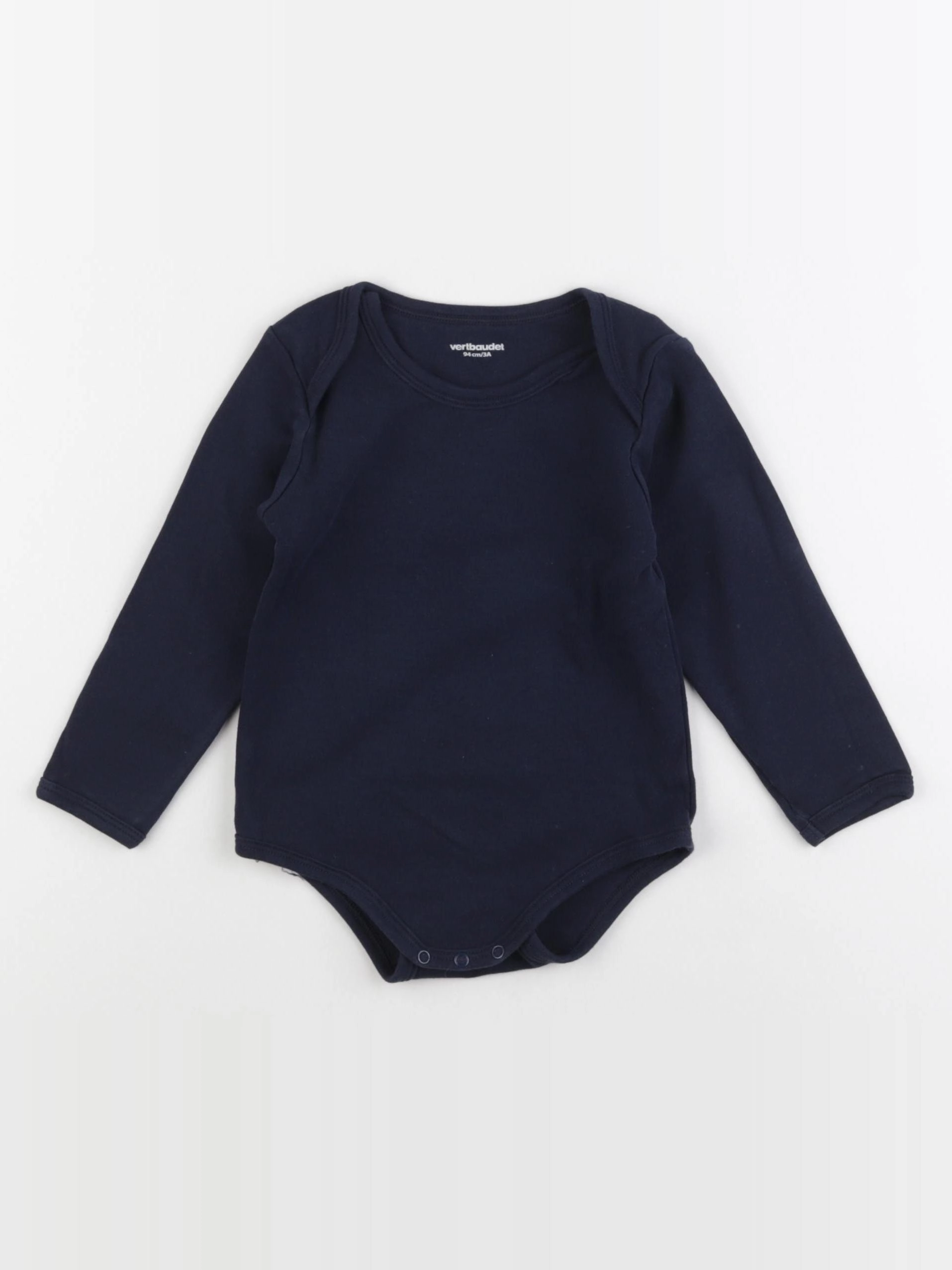 Vertbaudet - body bleu - 3 ans