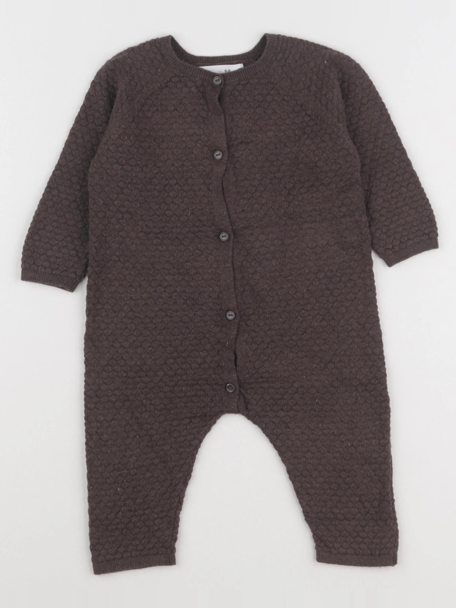 Zara - combinaison marron - 6/9 mois