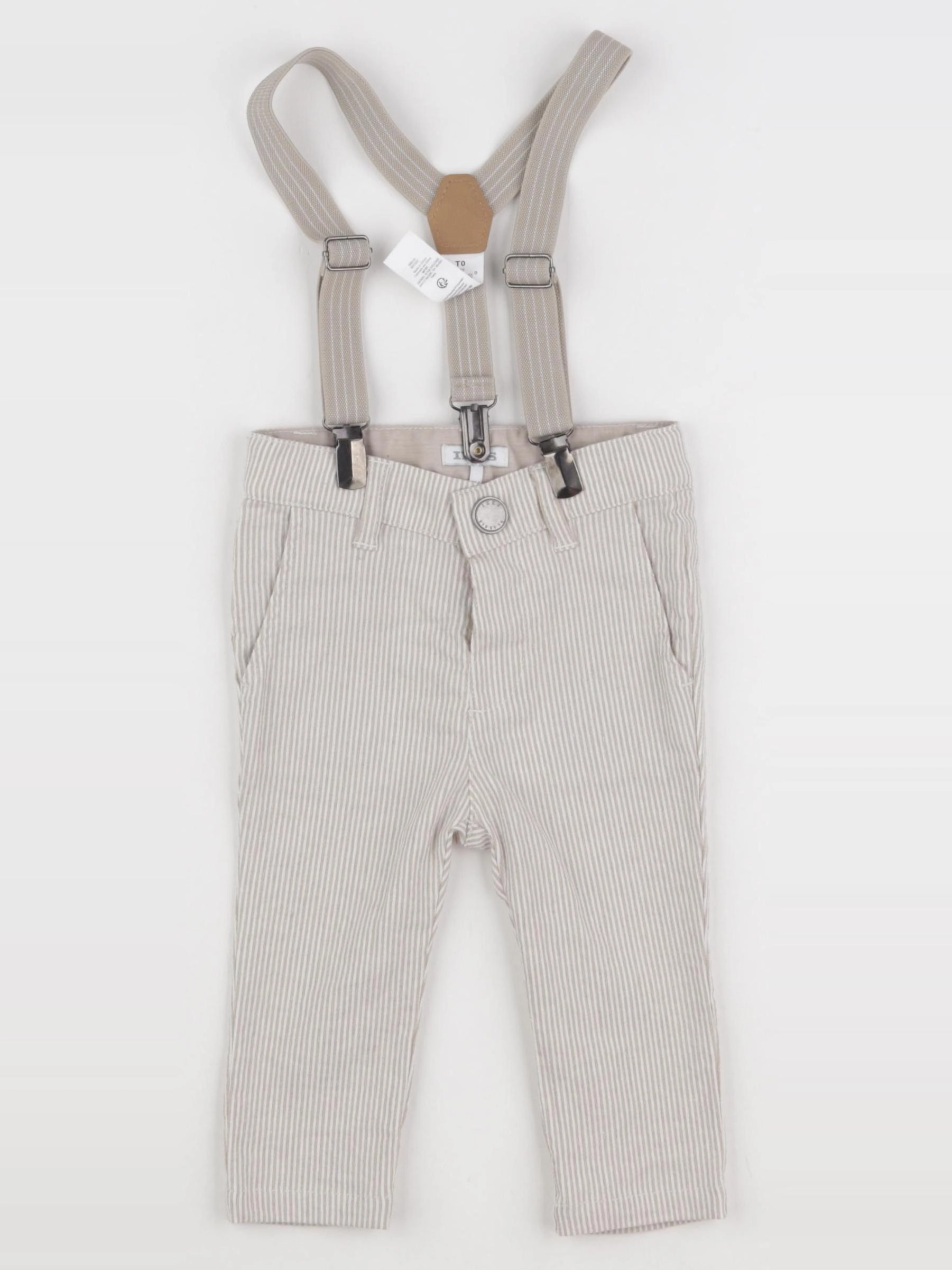 IKKS - pantalon marron - 6 mois