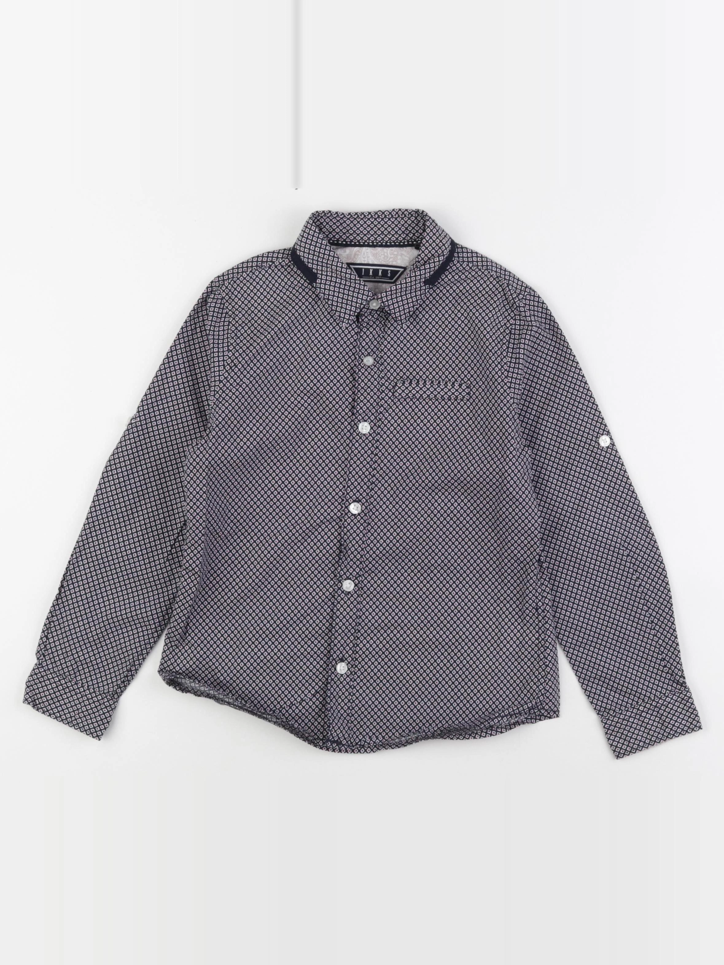 IKKS - chemise noir, rose - 6 ans