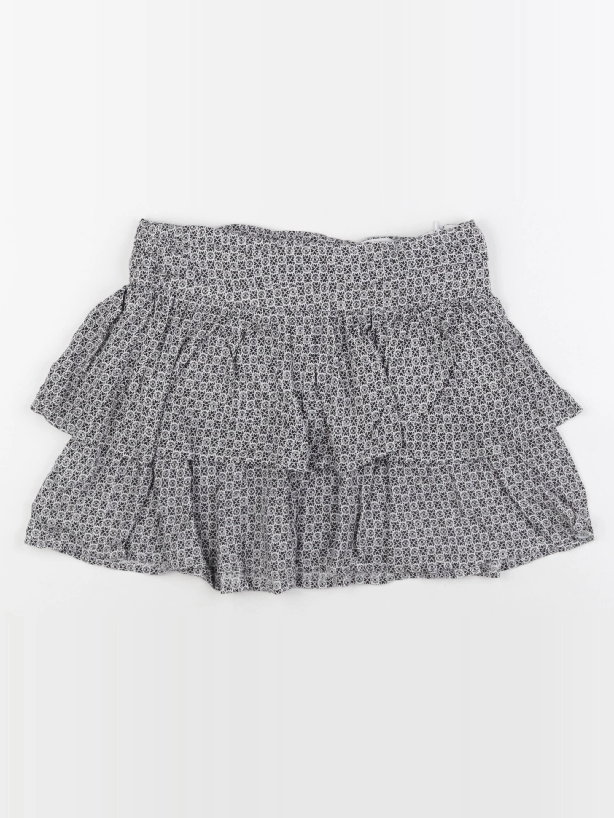 IKKS - jupe gris - 10 ans