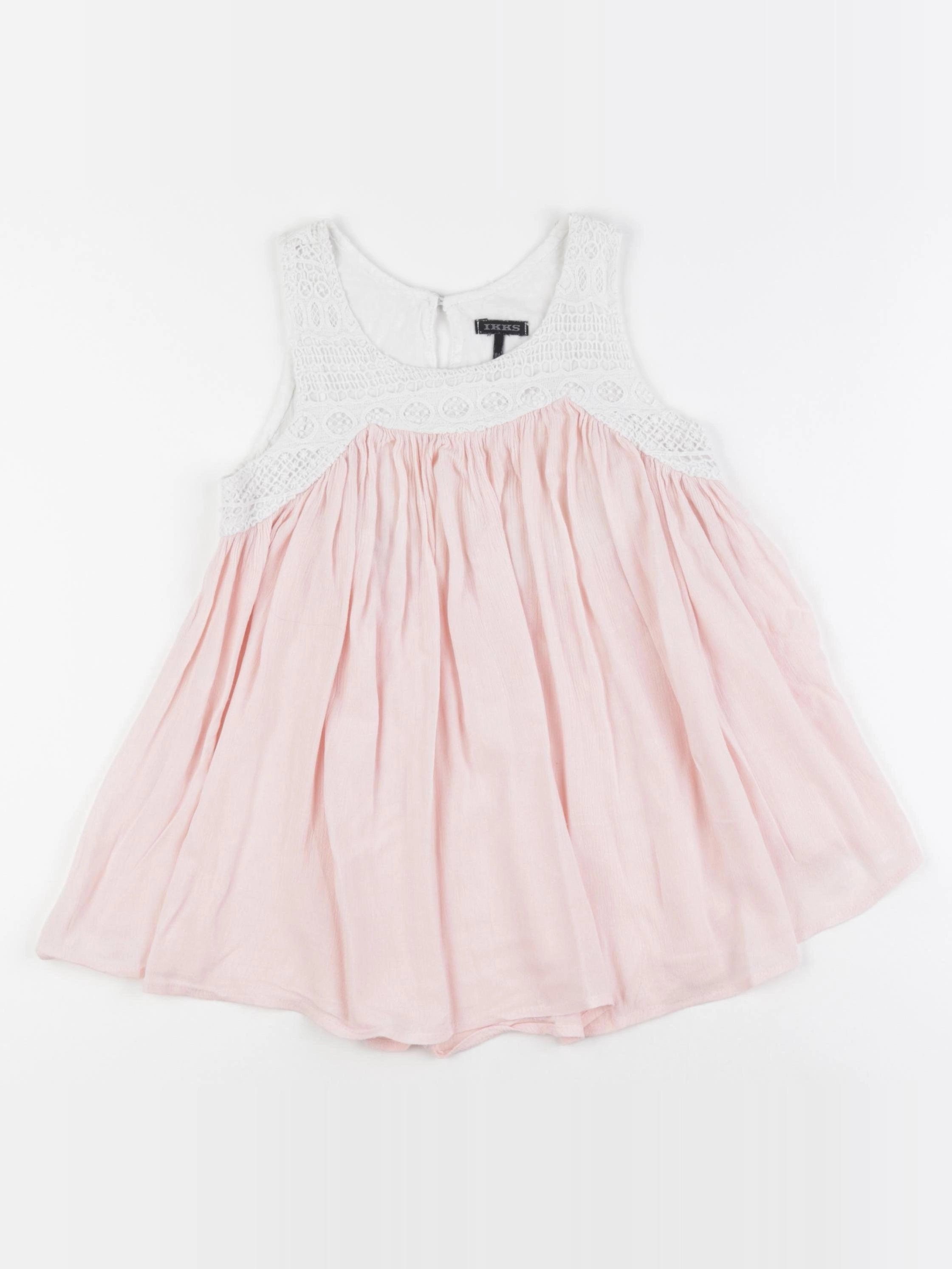 IKKS - blouse rose - 8 ans