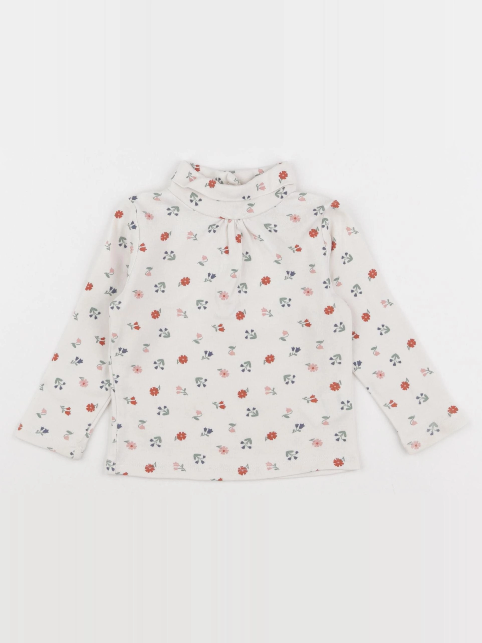 Boutchou - sous-pull multicolore - 12 mois