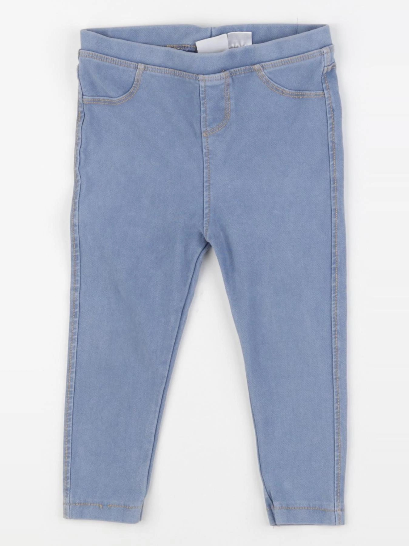 Zara - jegging bleu - 12/24 mois