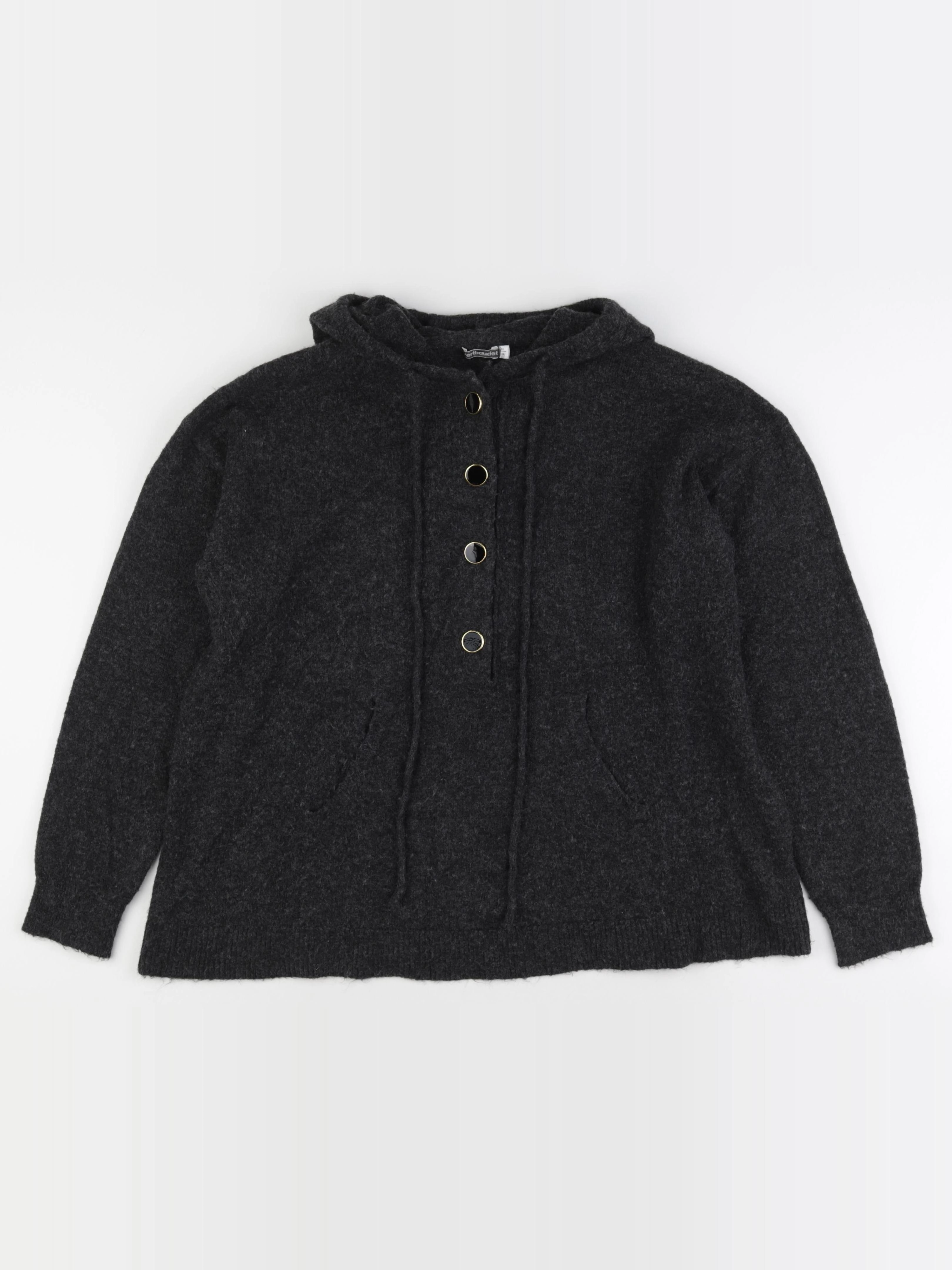 Vertbaudet - pull allaitement gris - 42 à 44