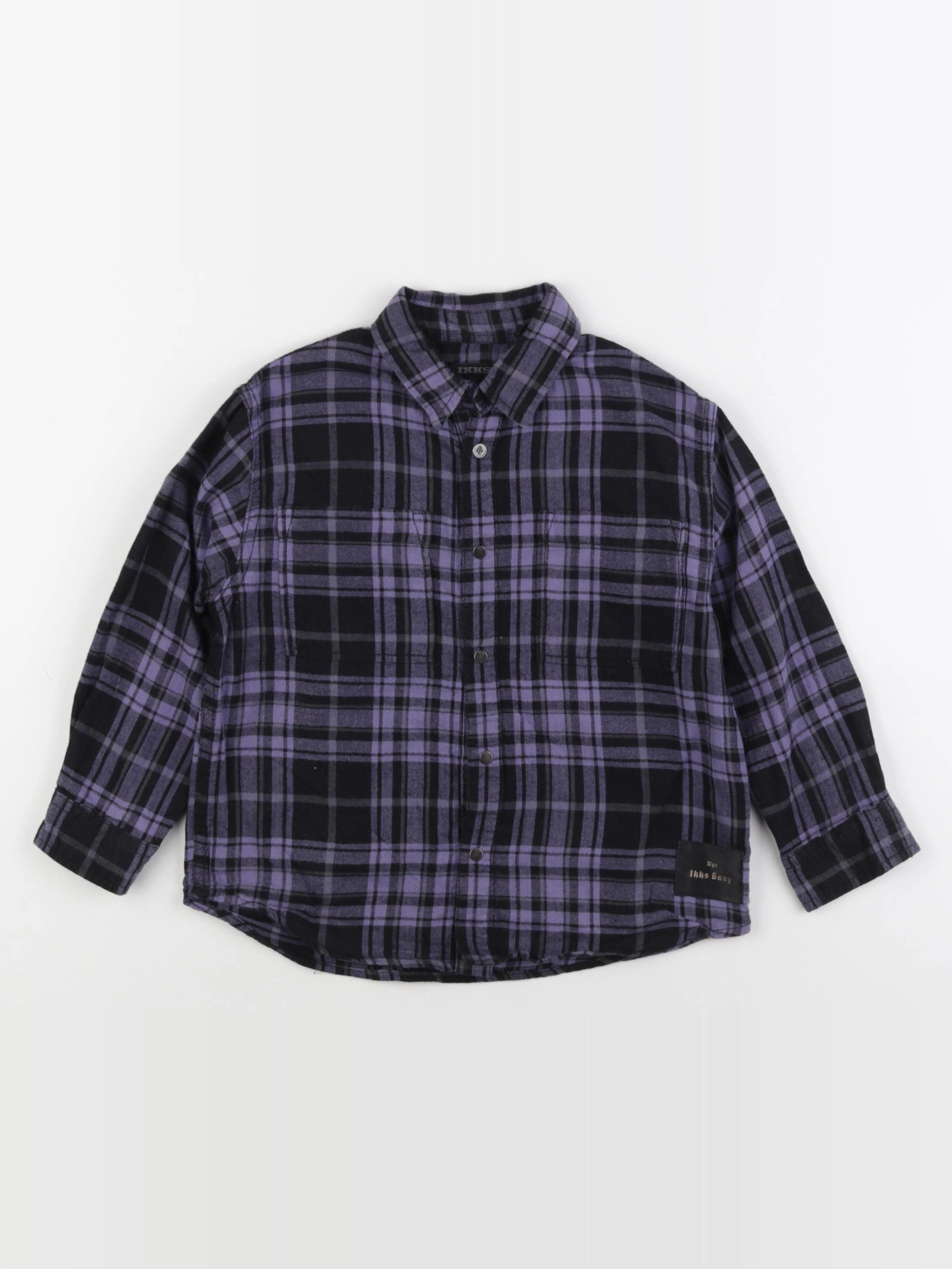 IKKS - chemise violet - 4 ans
