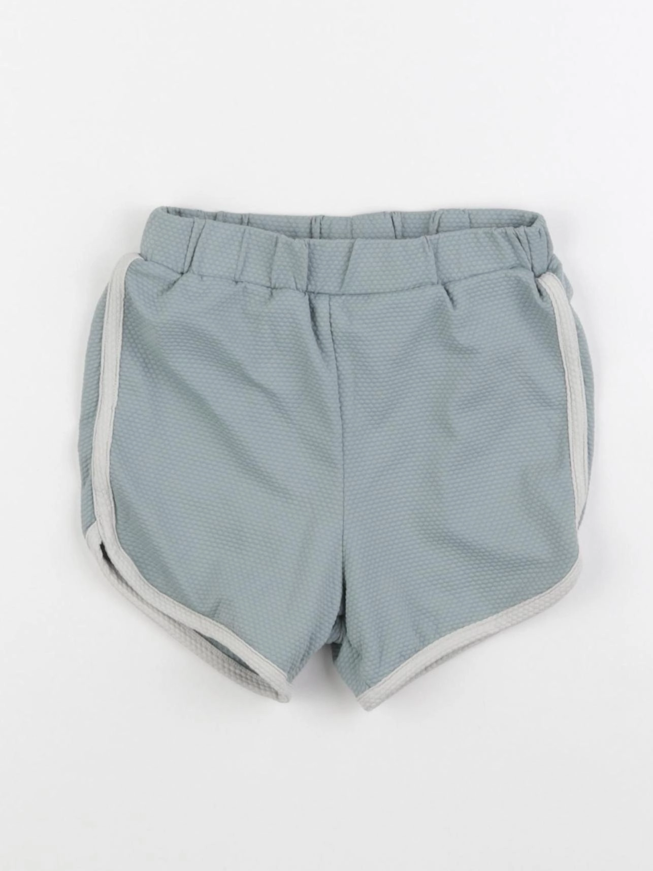 H&M - short bleu - 2/3 ans