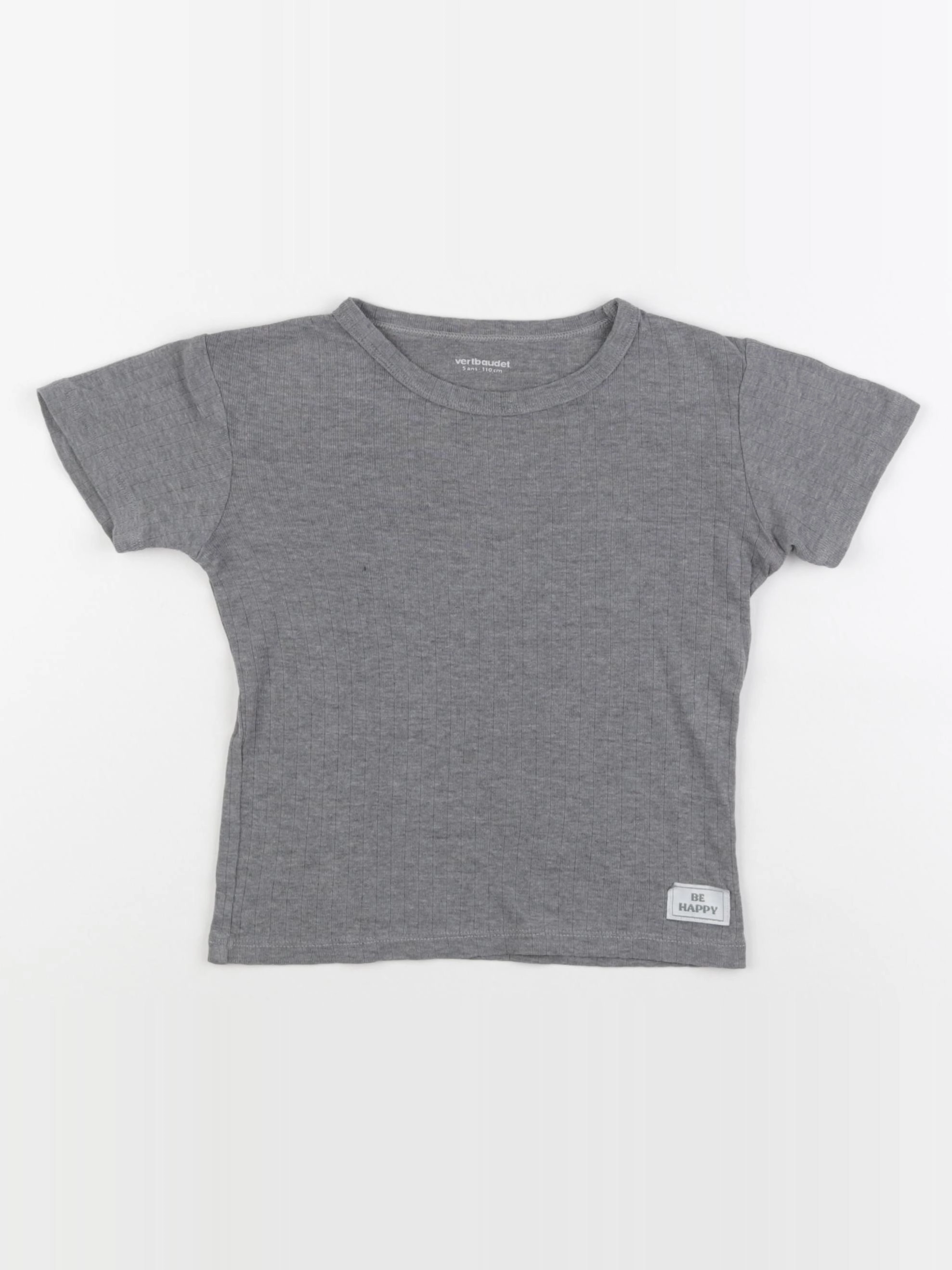 Vertbaudet - maillot de corps gris - 5 ans