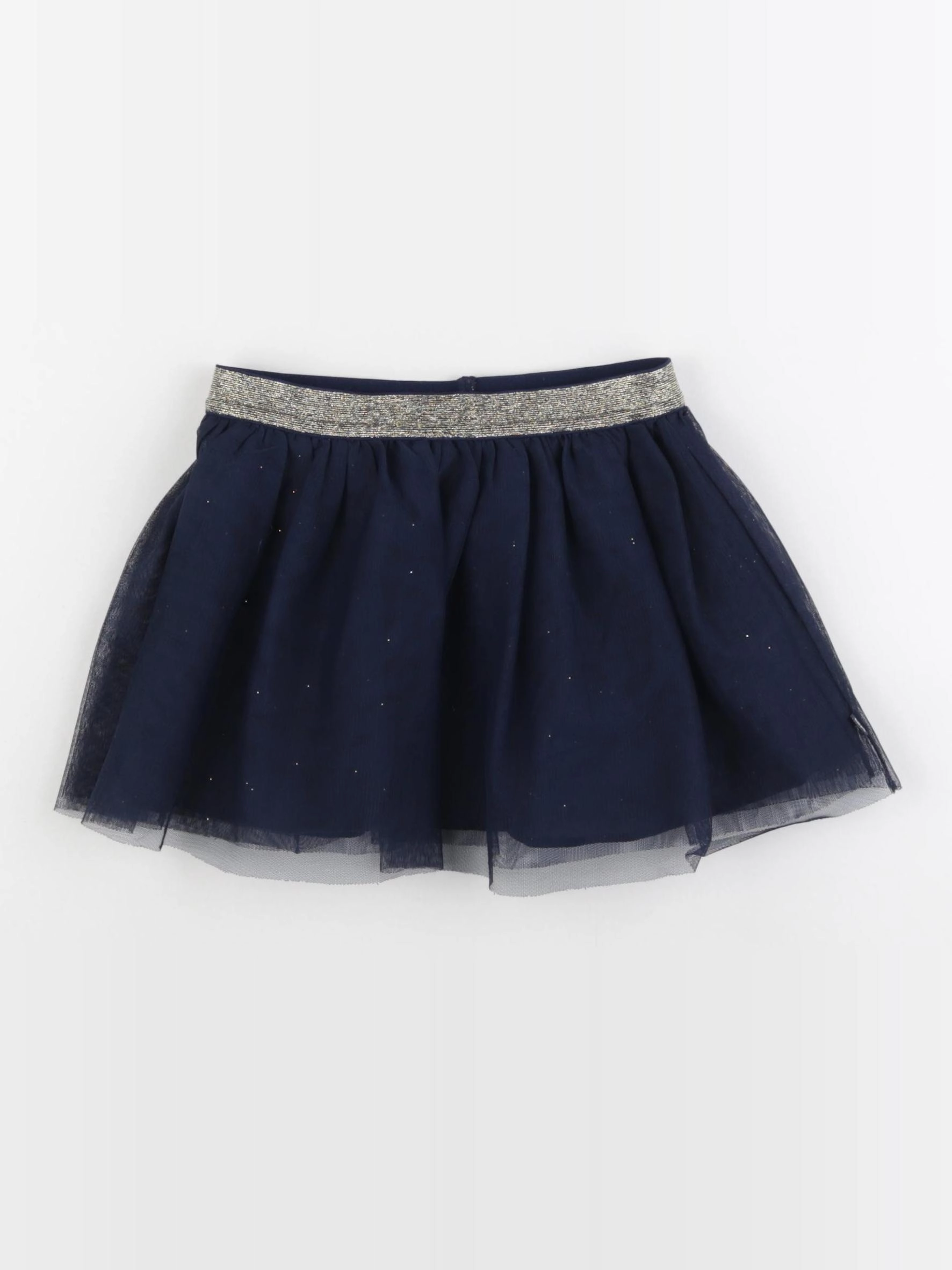 Okaidi - jupe bleu, or - 3 ans