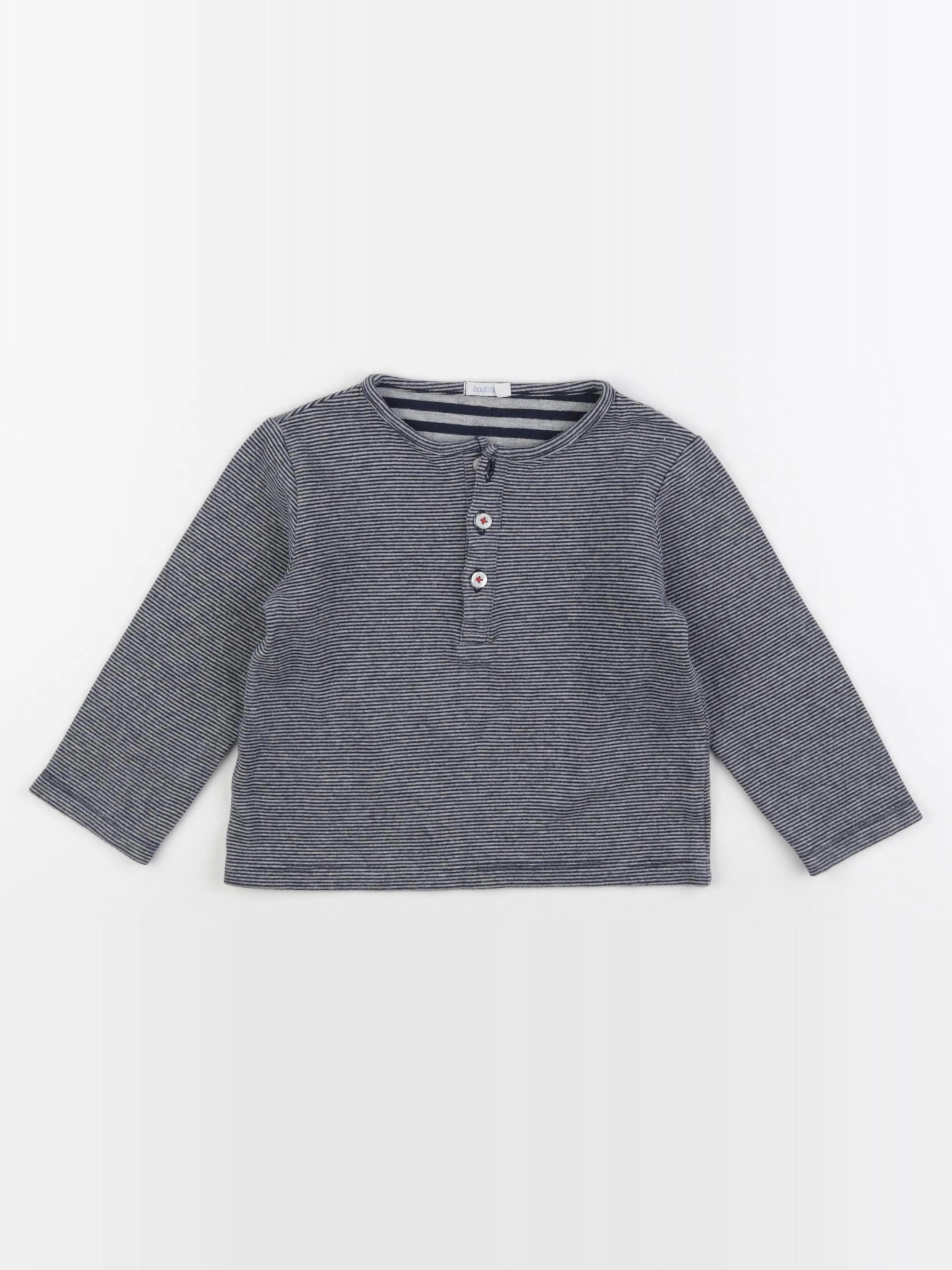 Boutchou - tee-shirt bleu - 36 mois