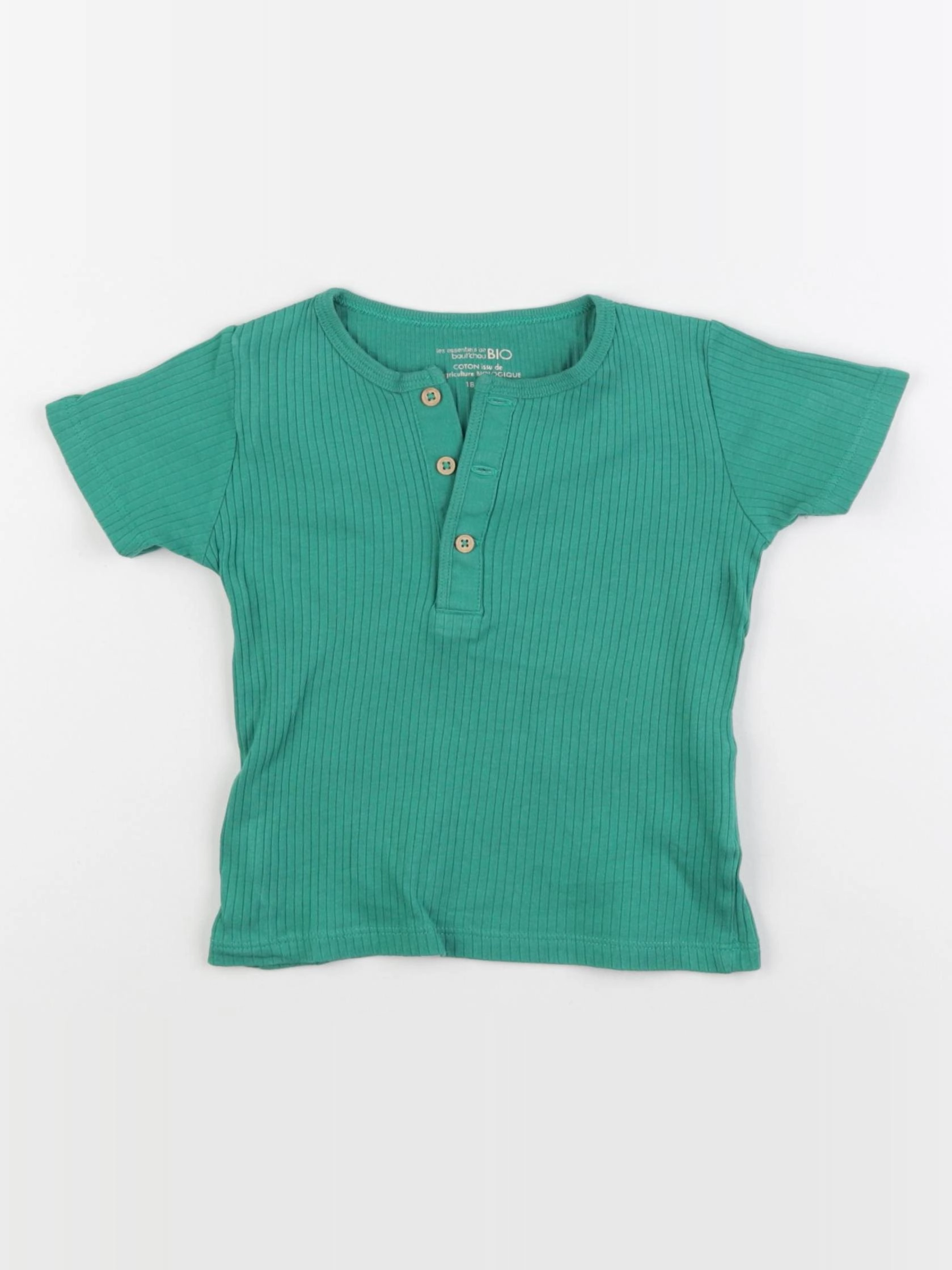 Boutchou - tee-shirt vert - 18 mois