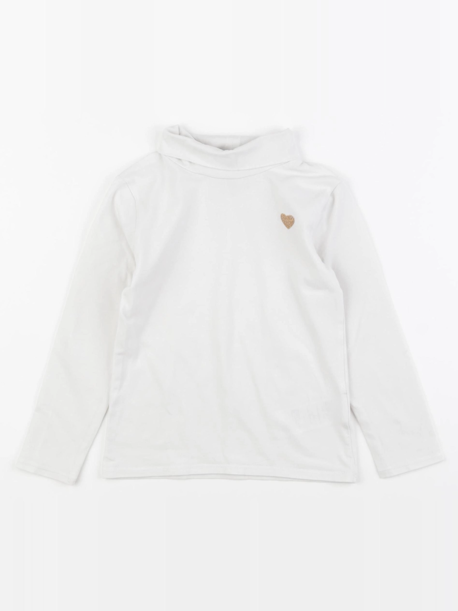 Vertbaudet - pull blanc - 4 ans