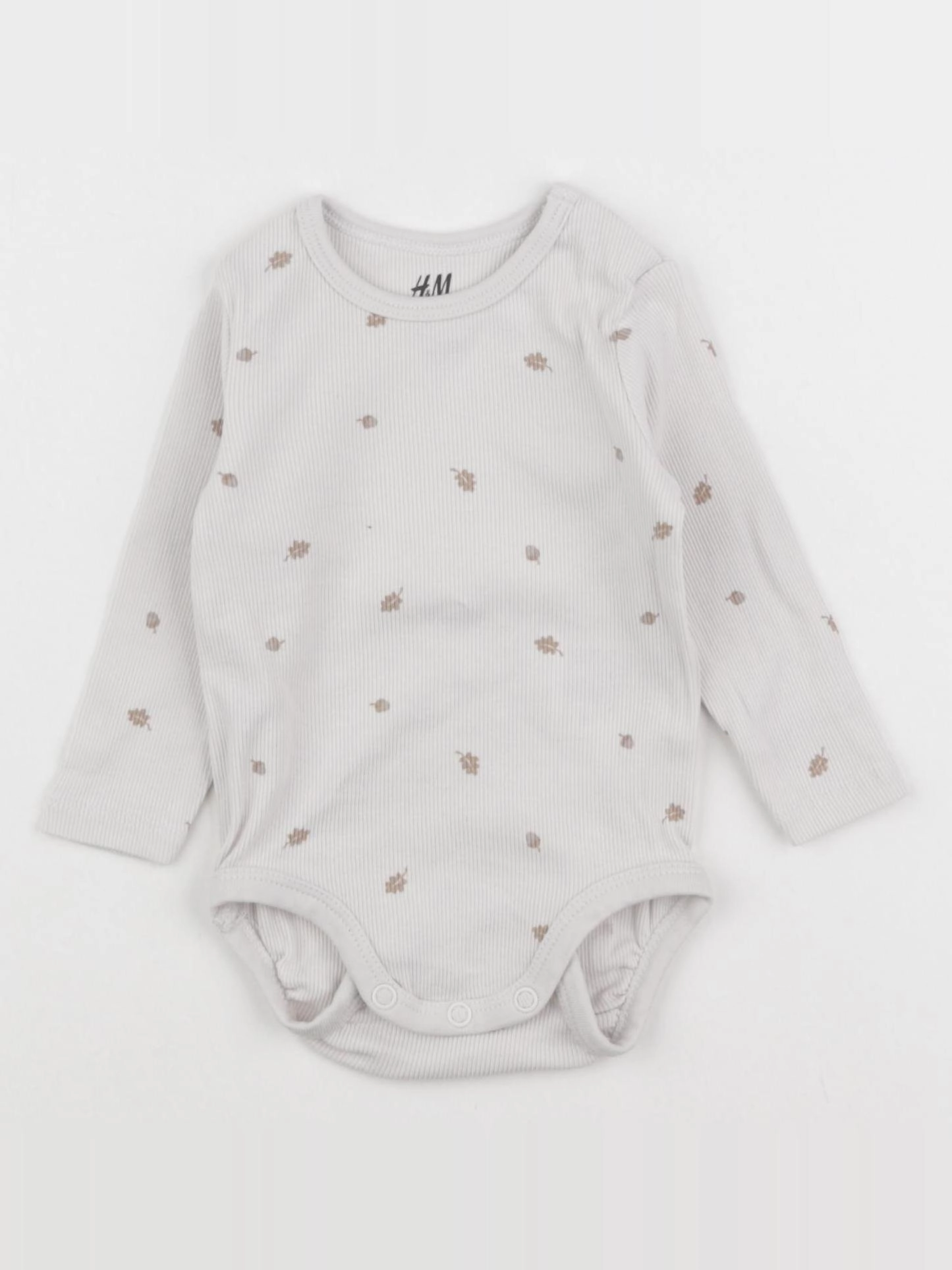 H&M - body beige - 3 mois
