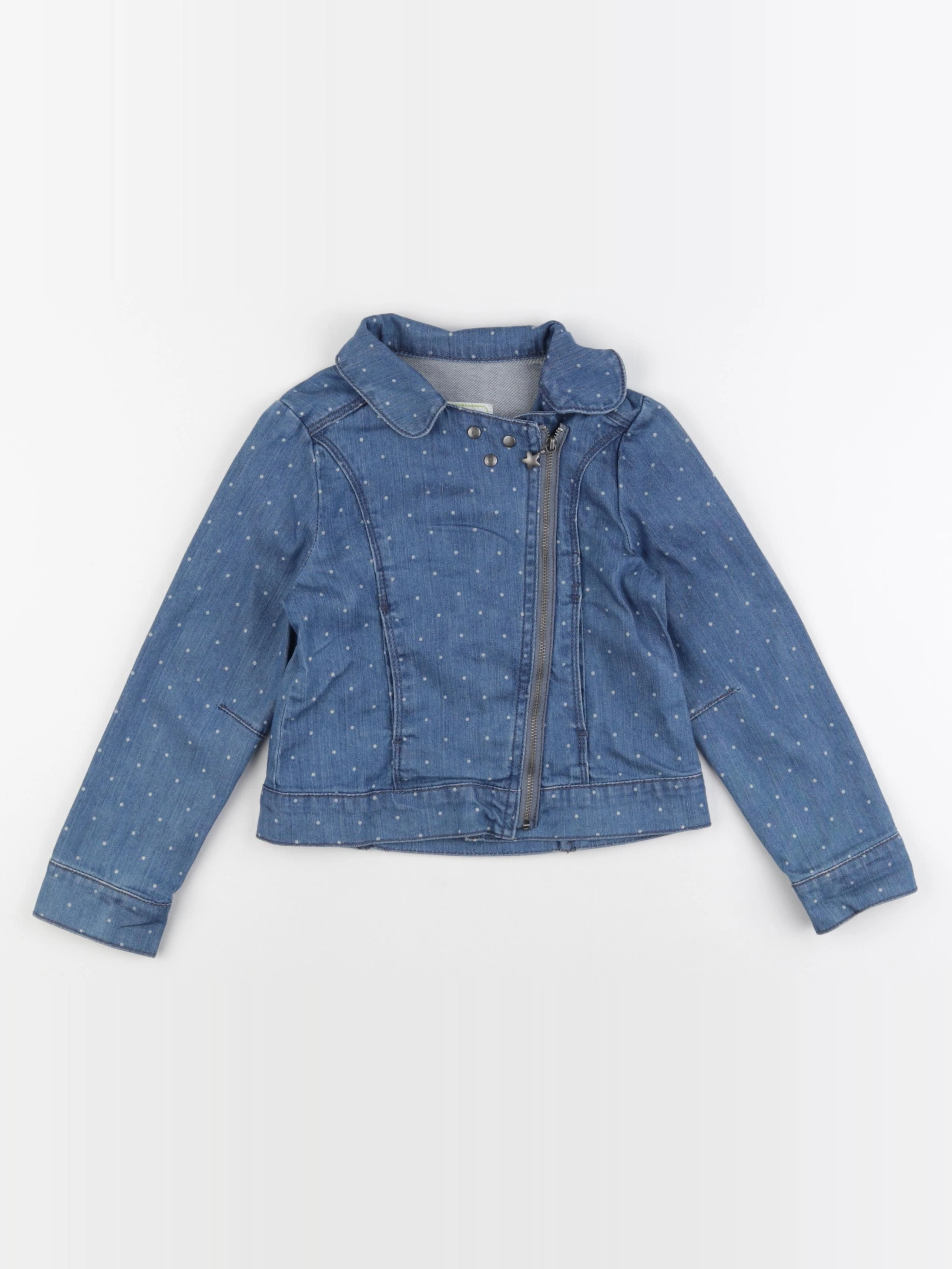 Vertbaudet - veste bleu - 6 ans