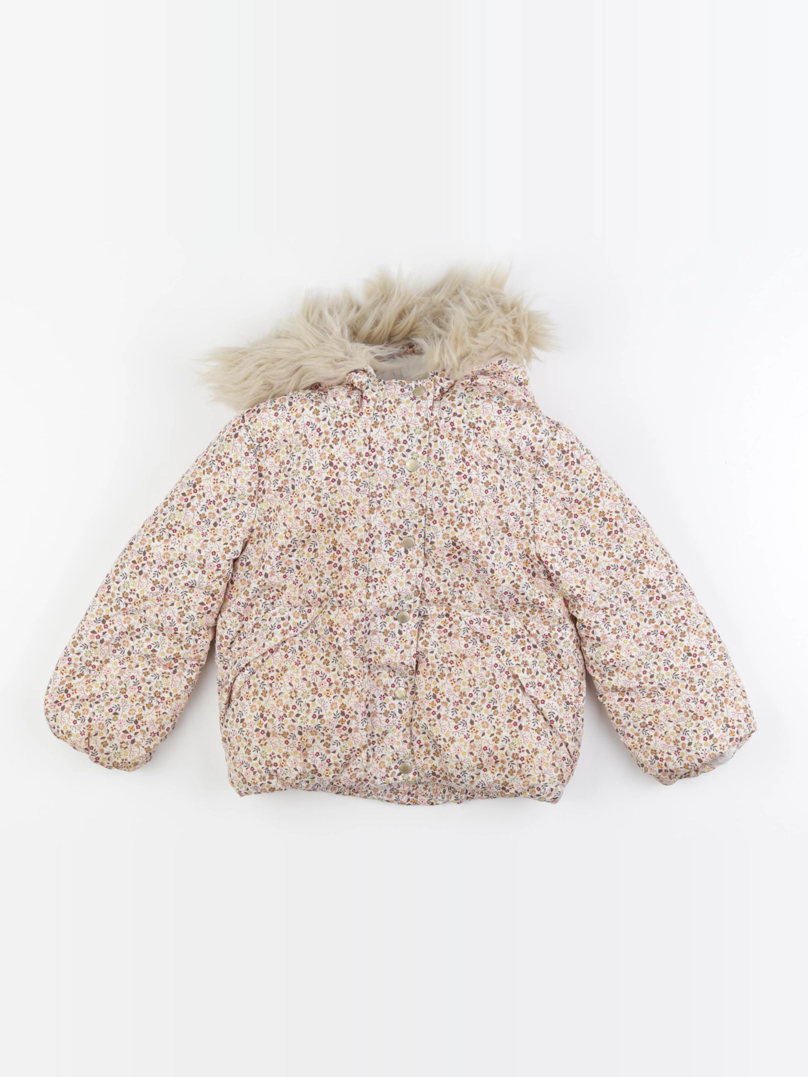 Vertbaudet - doudoune multicolore - 4 ans