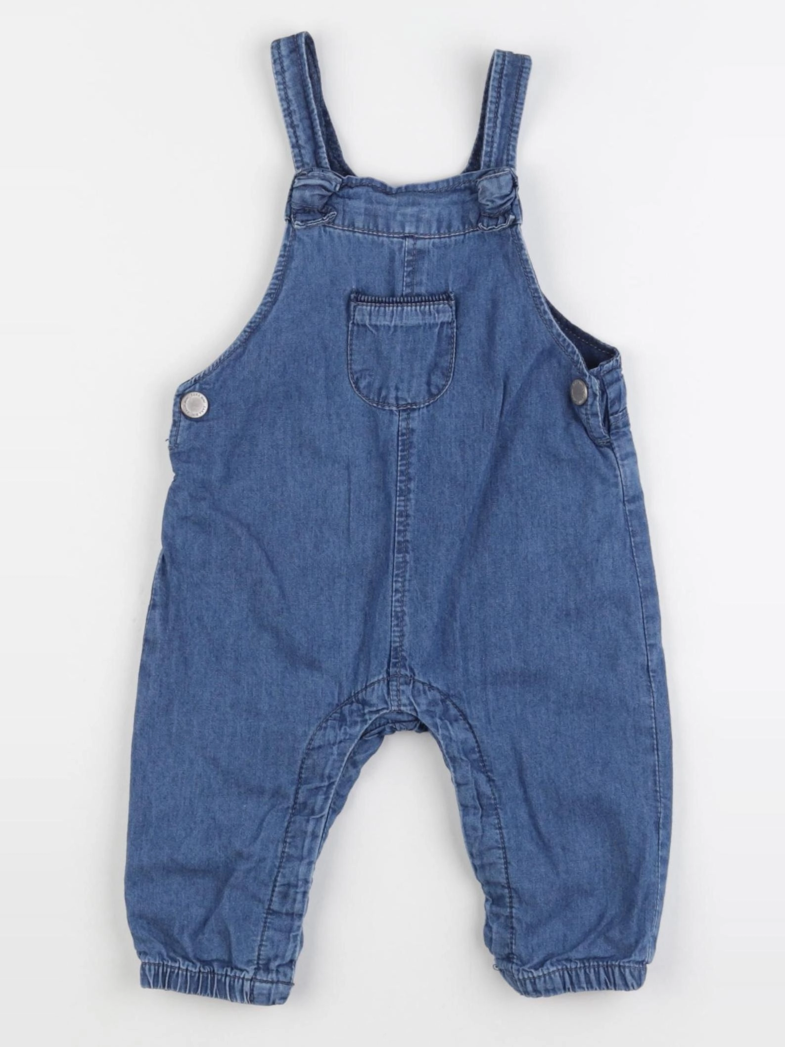 Zara - salopette bleu - 3/6 mois