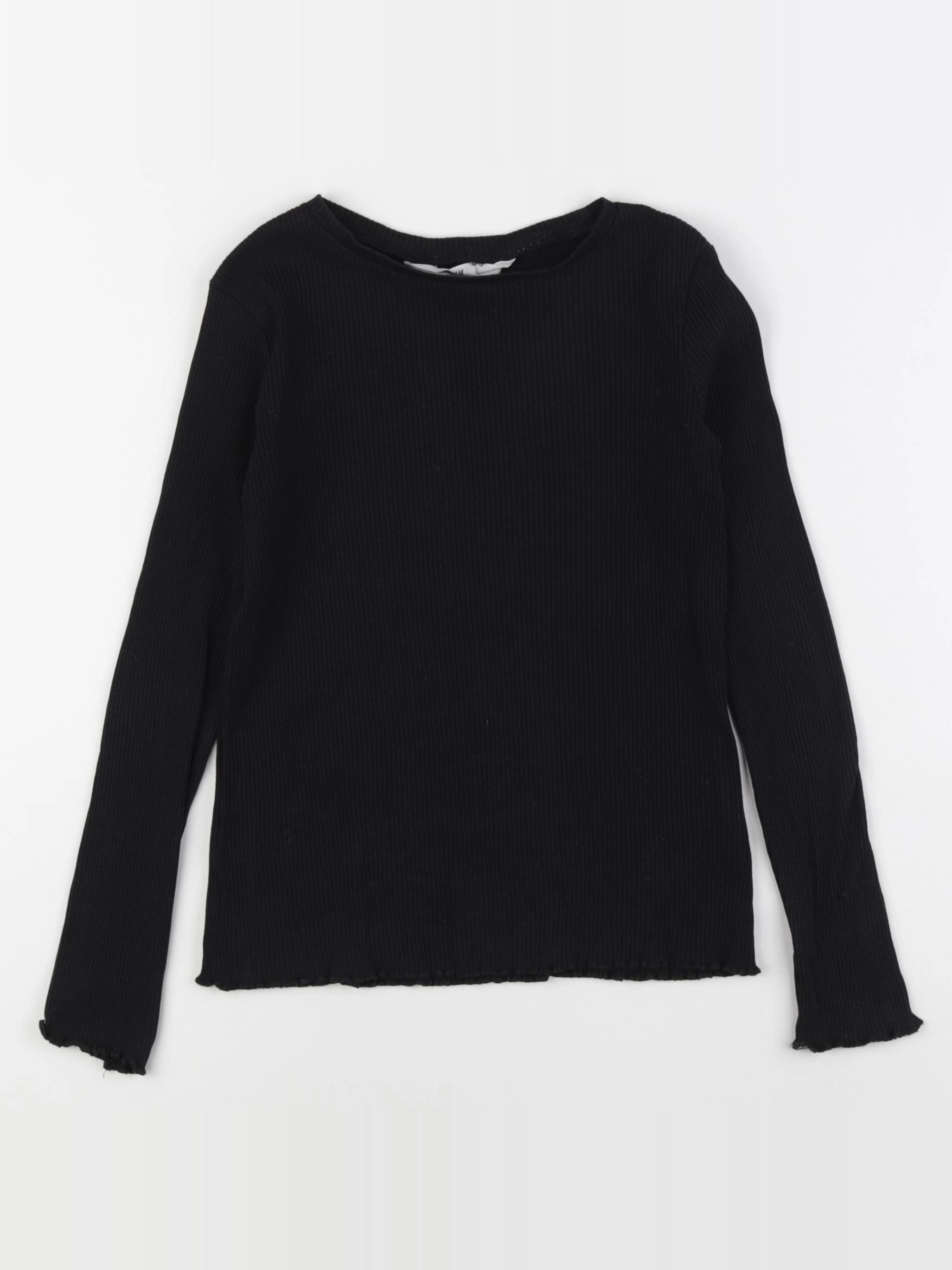 H&M - tee-shirt noir - 8/10 ans