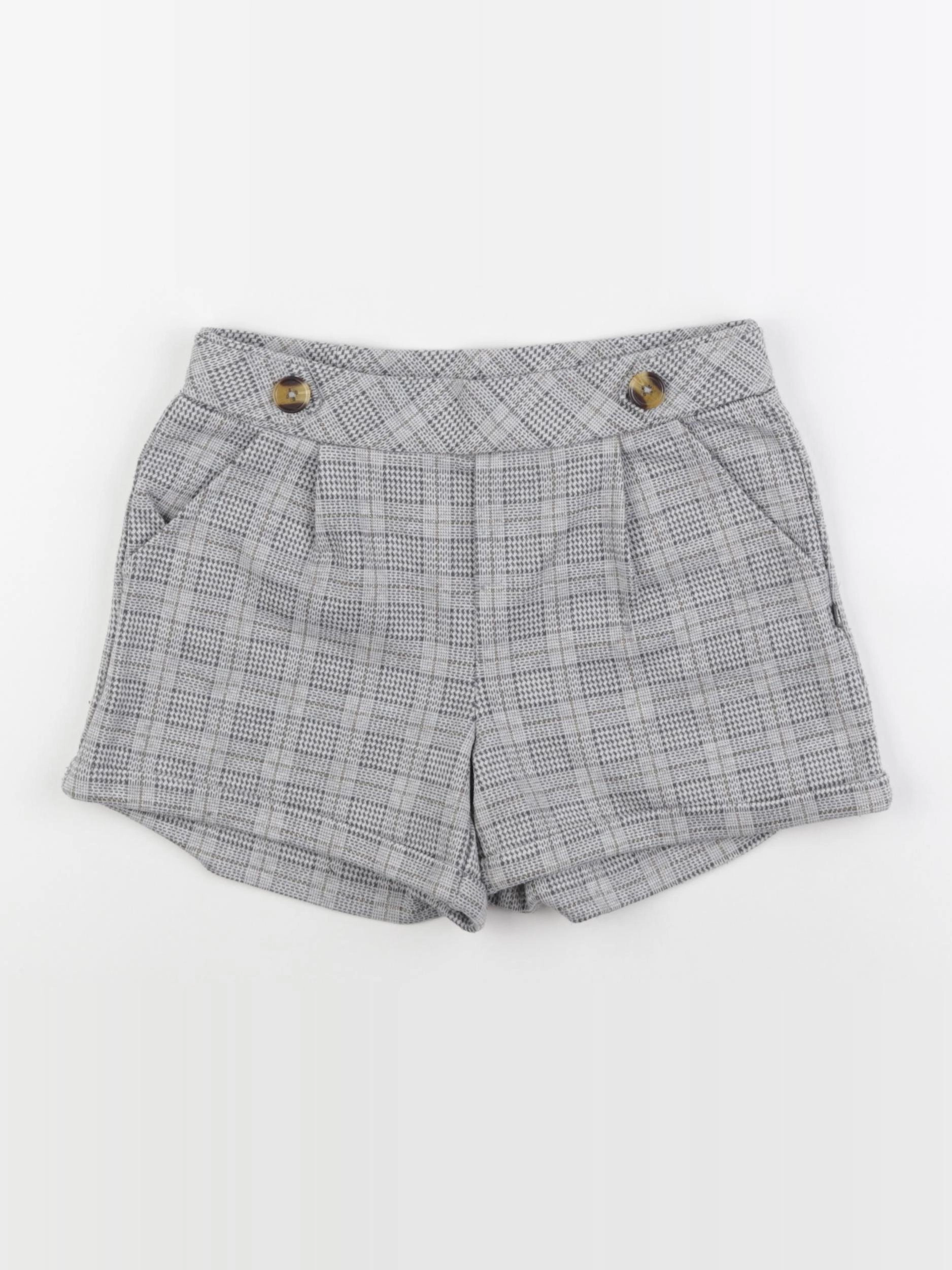 Okaidi - short gris - 10 ans