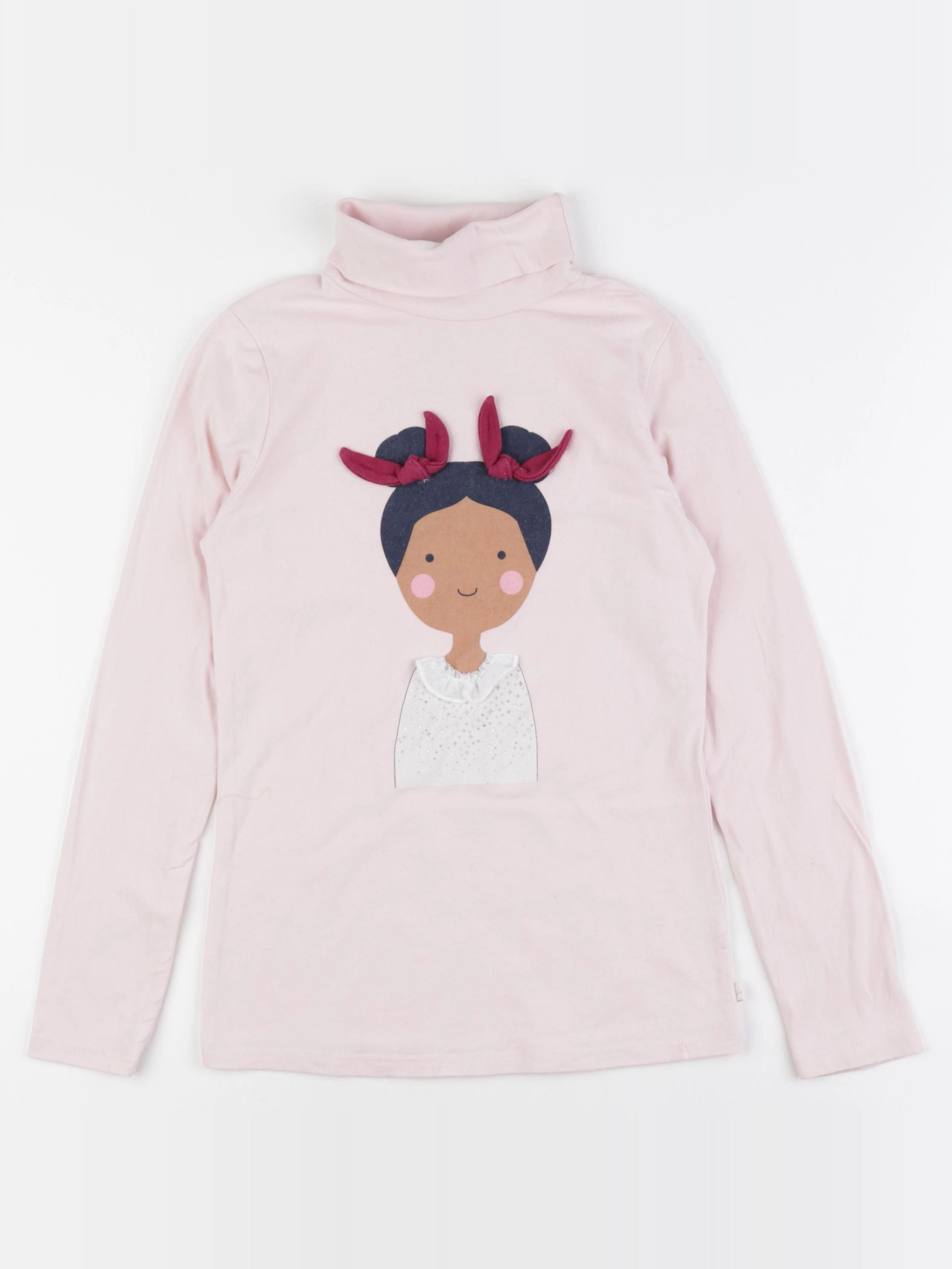 Okaidi - sous-pull rose - 10 ans