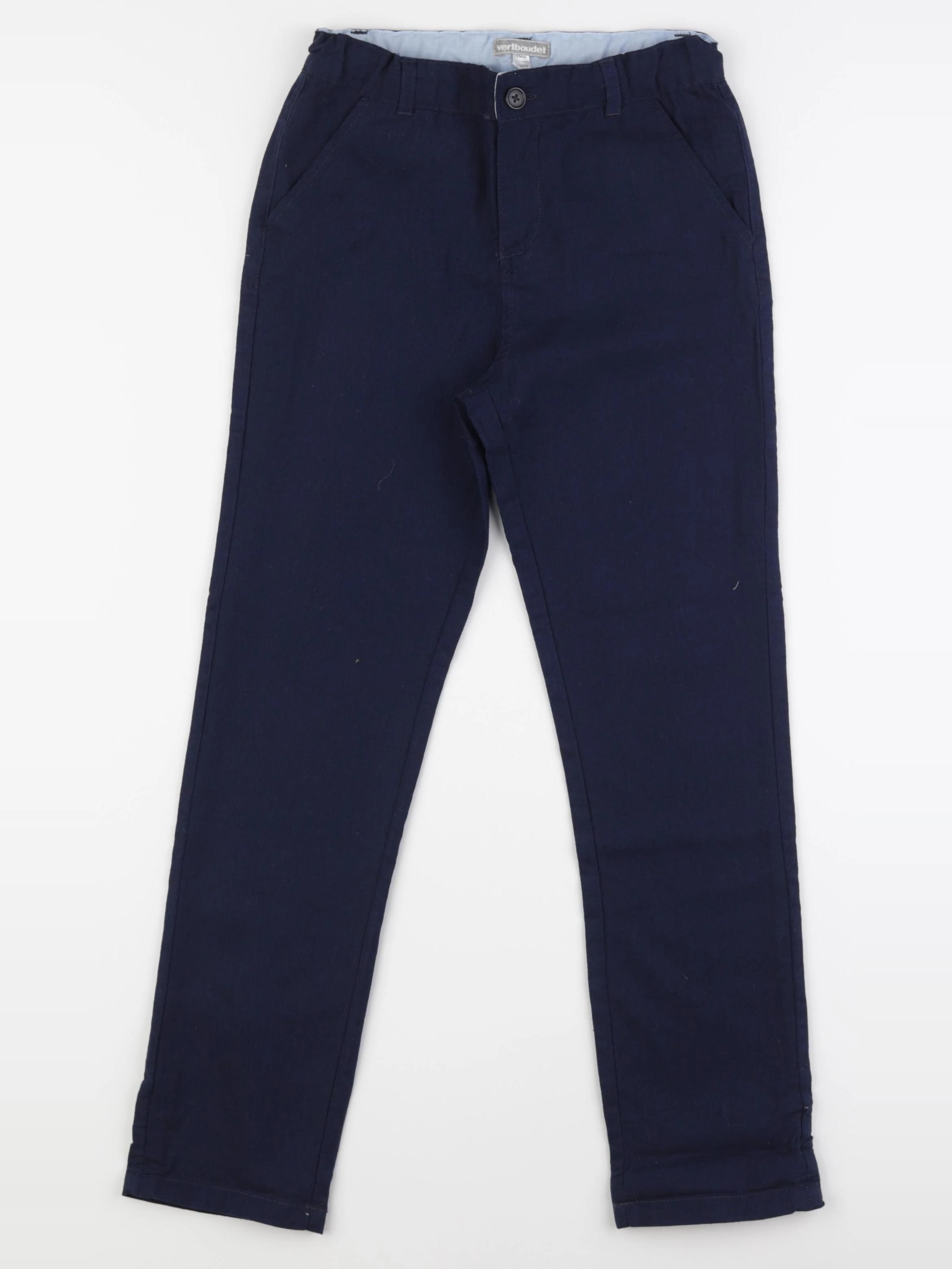 Vertbaudet - pantalon bleu - 9 ans