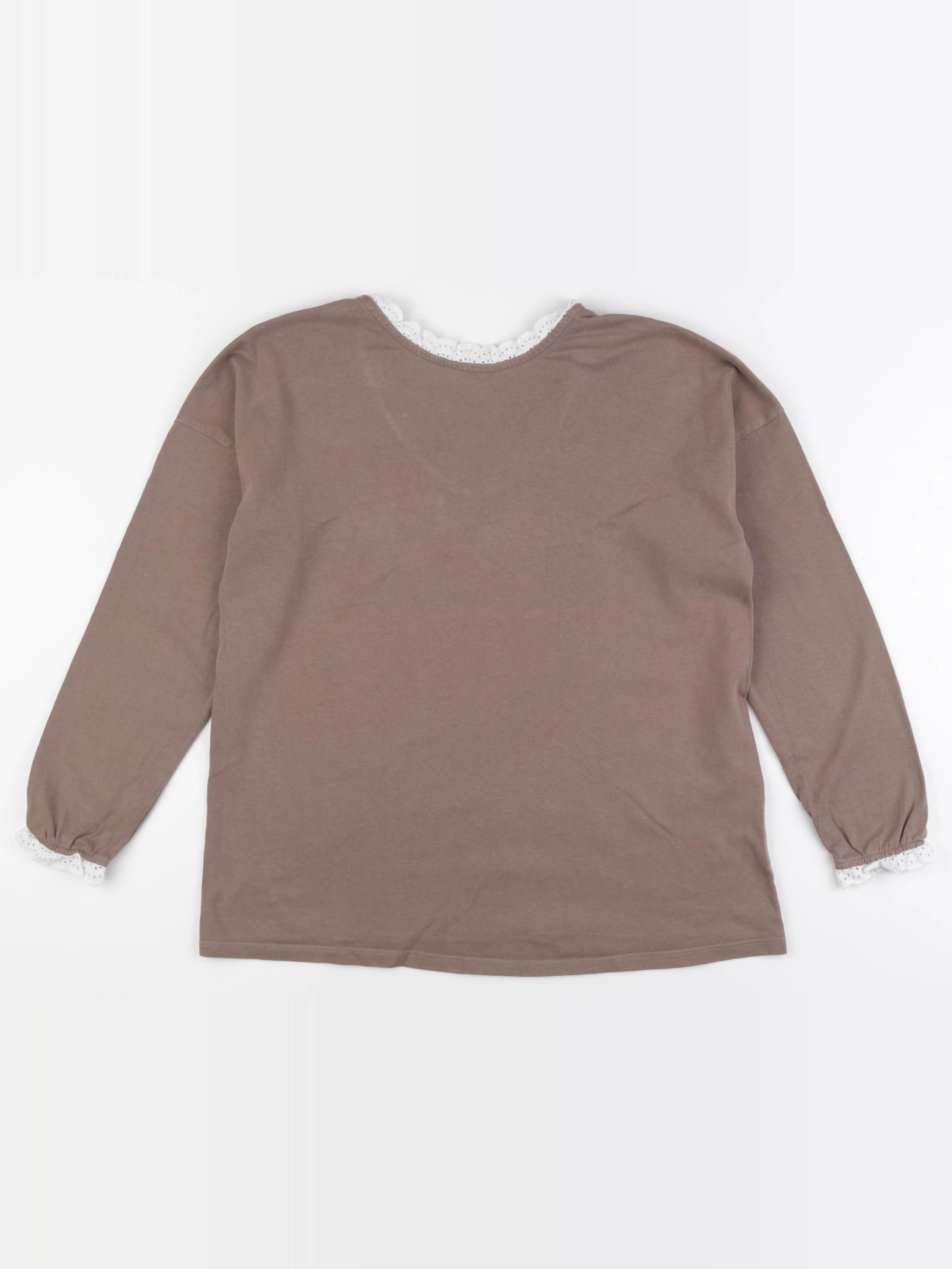 Vertbaudet - tee-shirt grossesse marron - 34 à 36