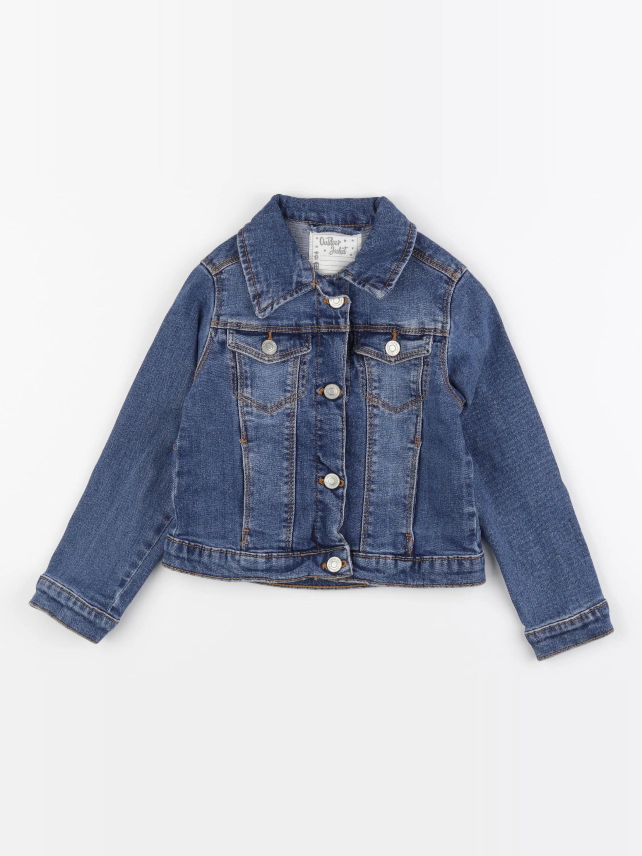 Vertbaudet - veste bleu - 5 ans