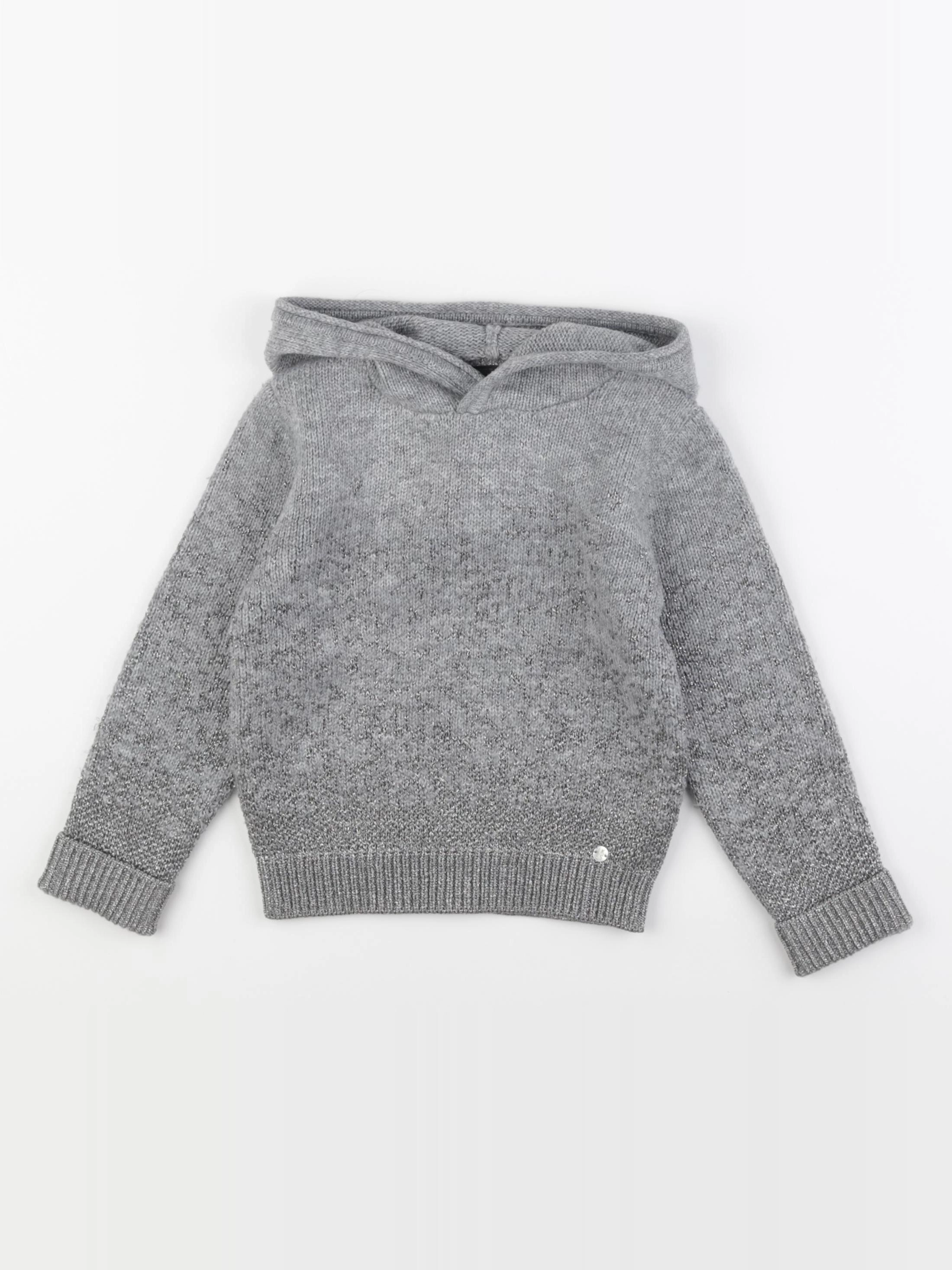 IKKS - pull gris - 3 ans