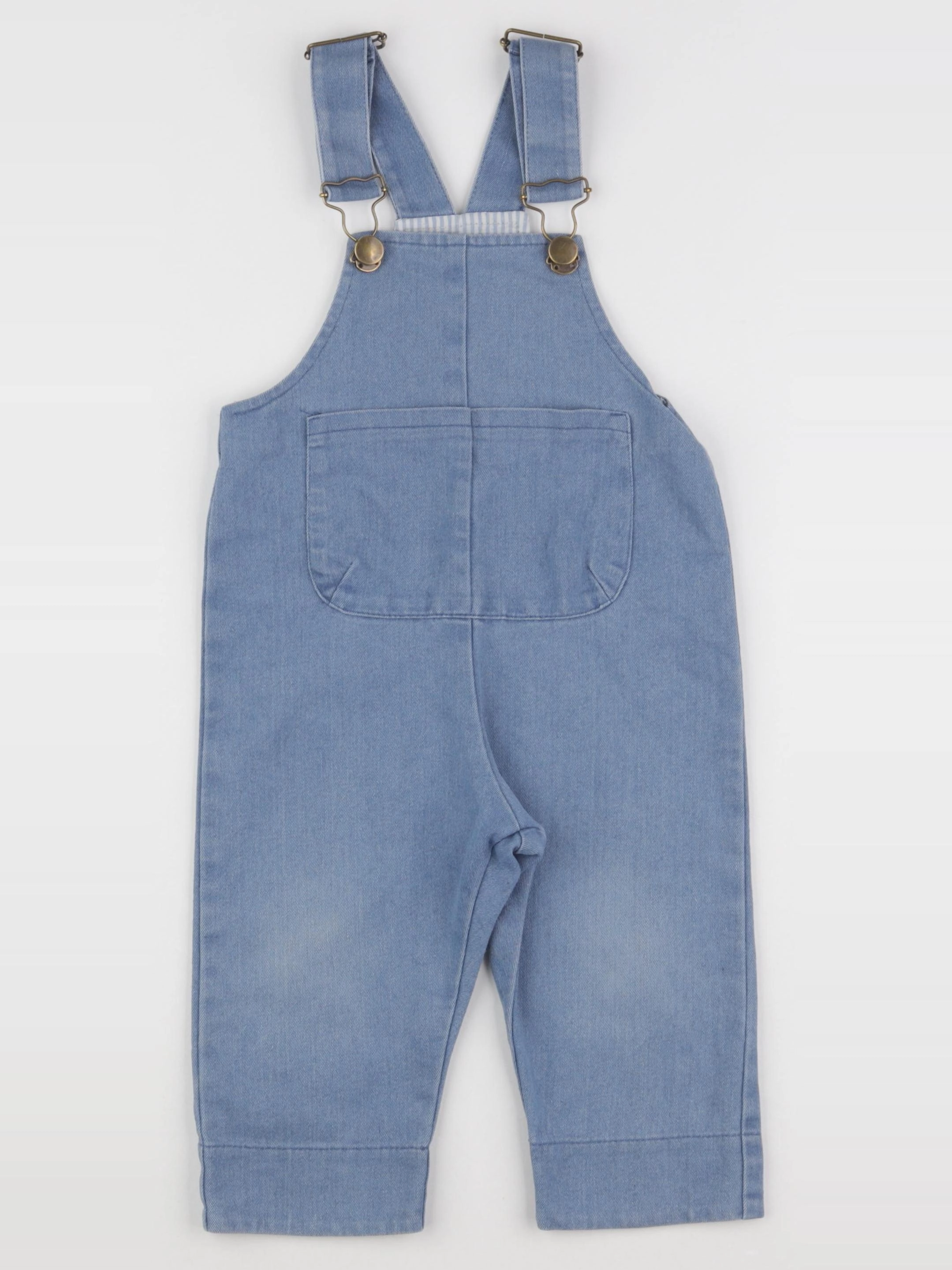 Frangin Frangine - salopette bleu - 2 ans