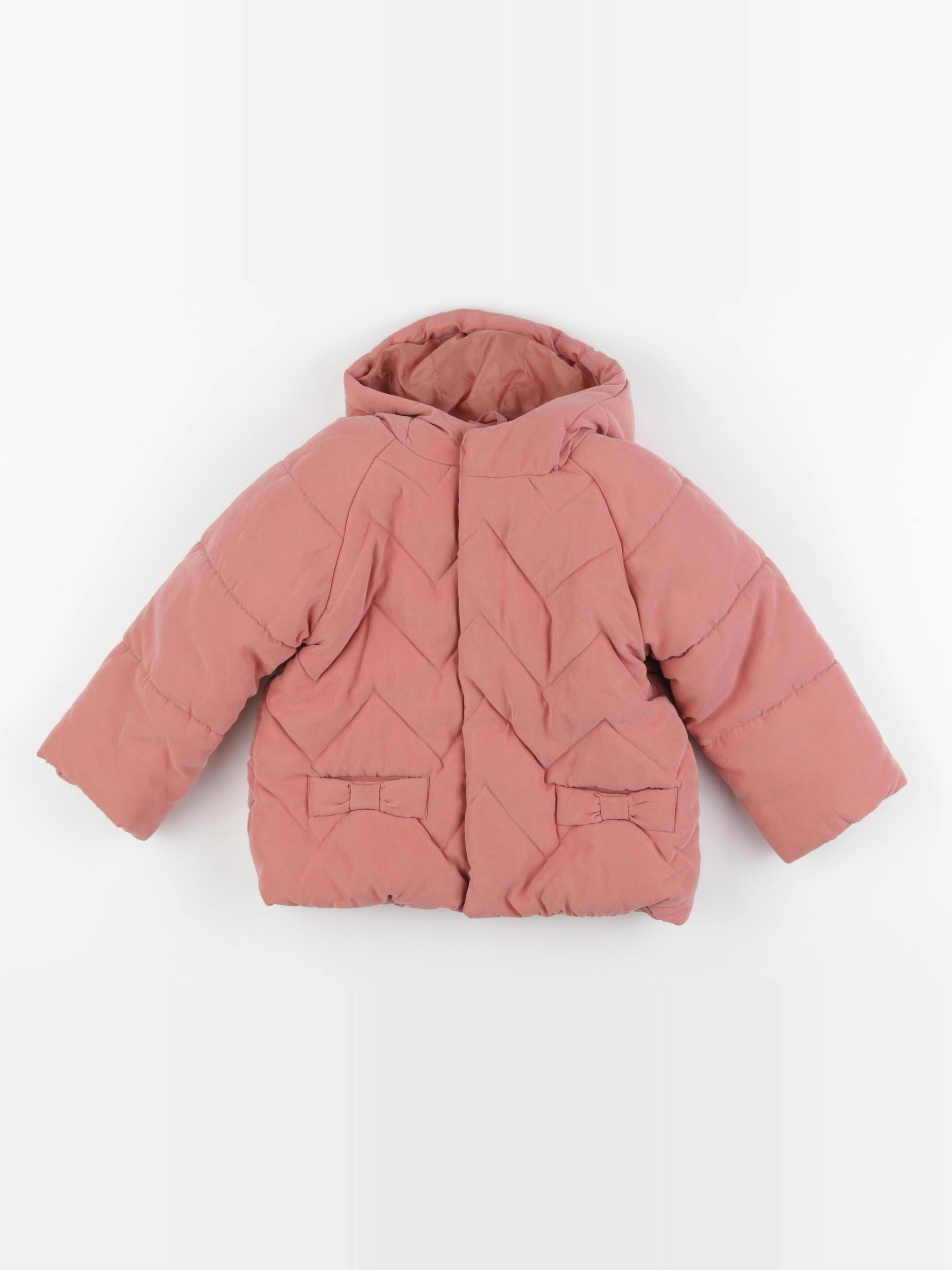Vertbaudet - doudoune rose - 36 mois