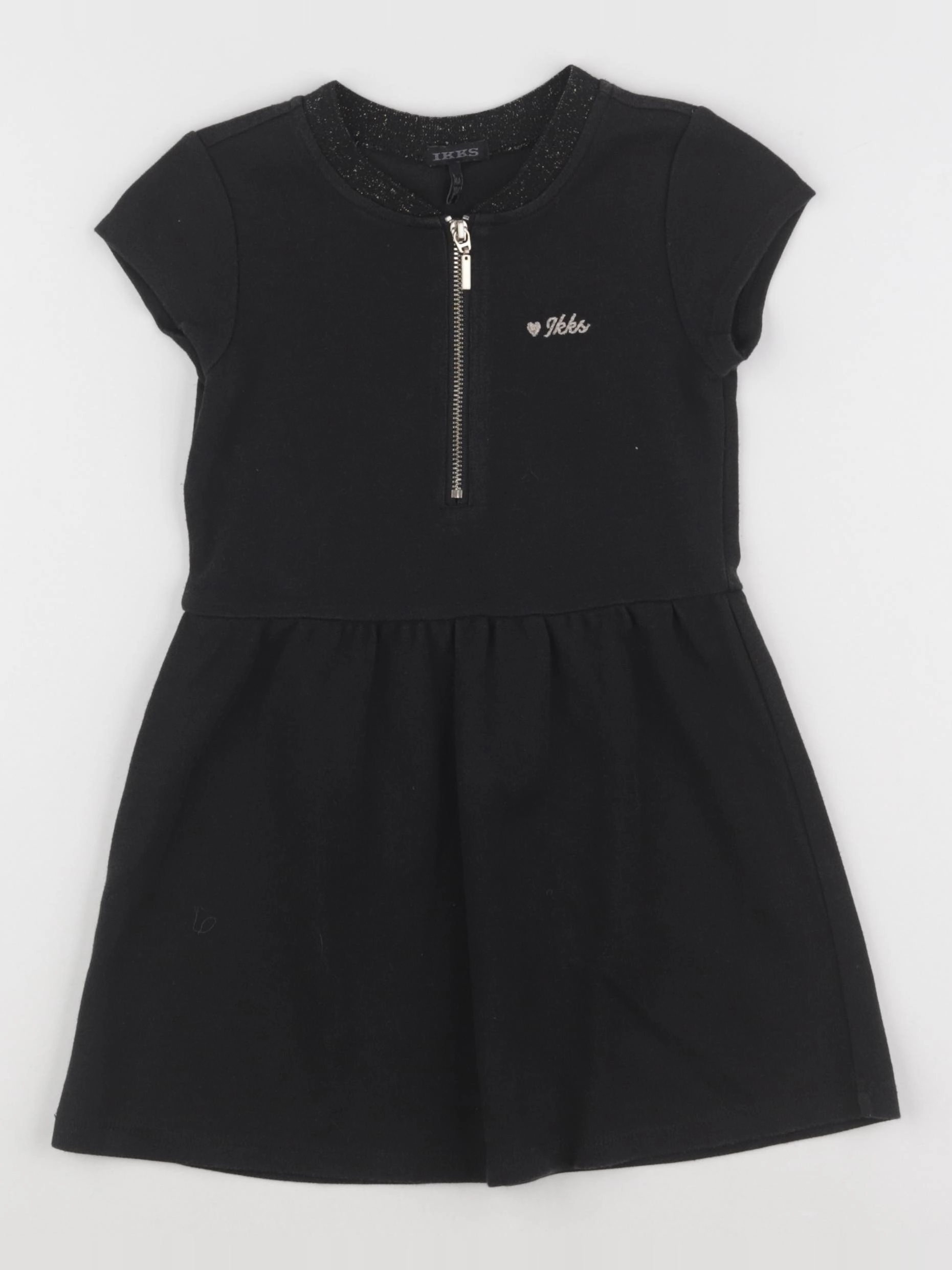 IKKS - robe noir - 4 ans