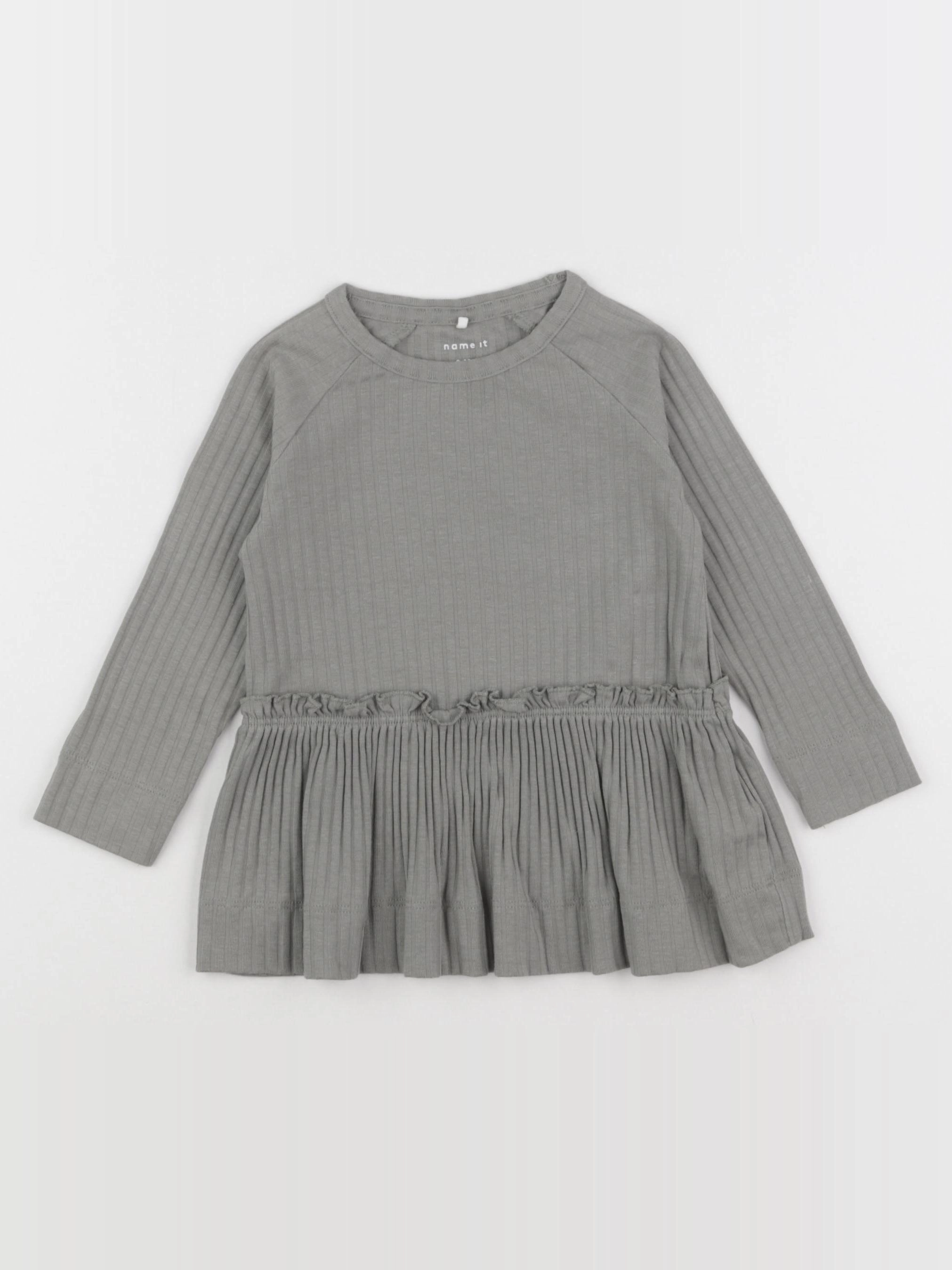 Name it - robe vert - 9/12 mois