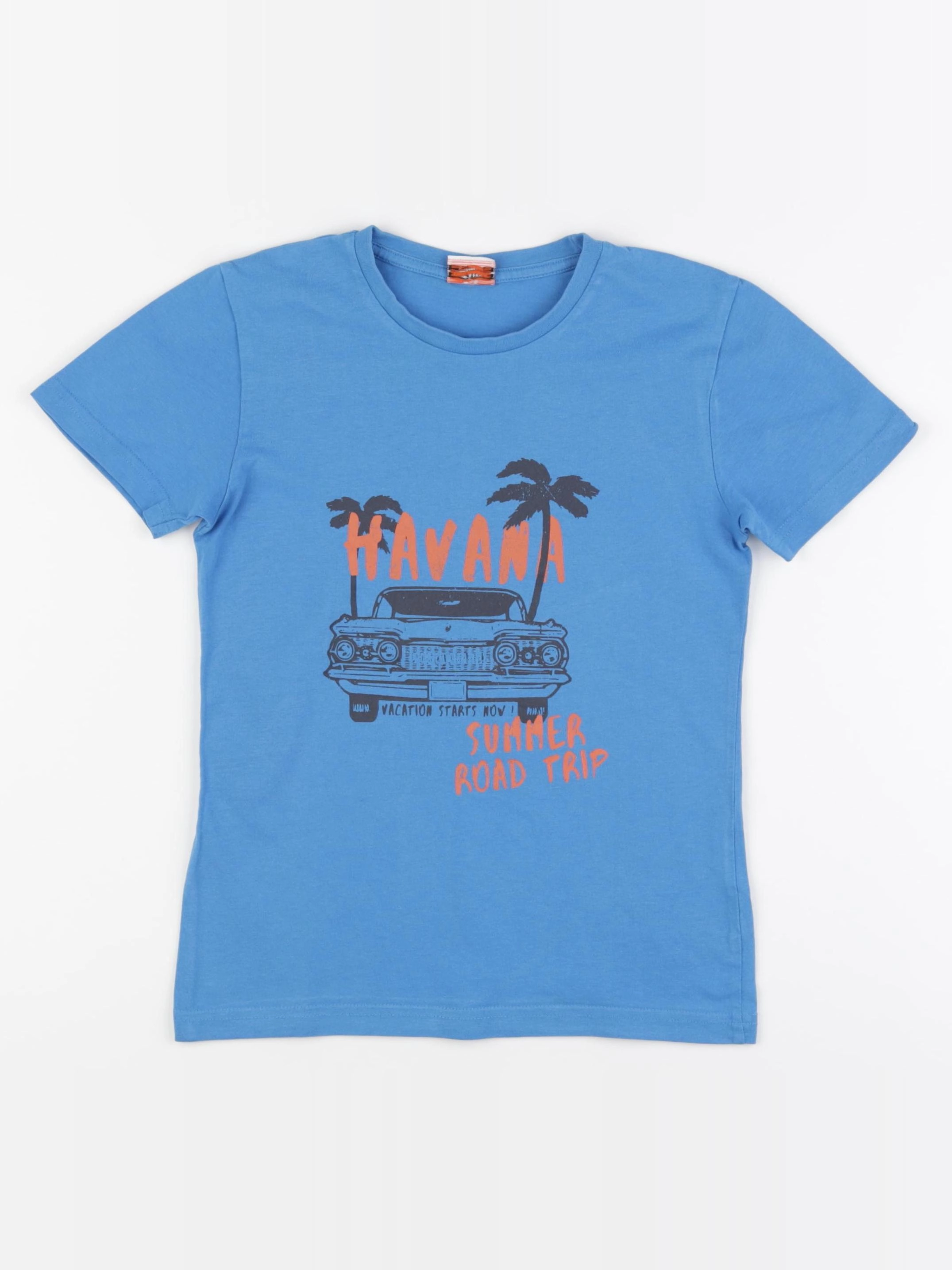Tape à l'oeil - tee-shirt bleu - 8 ans