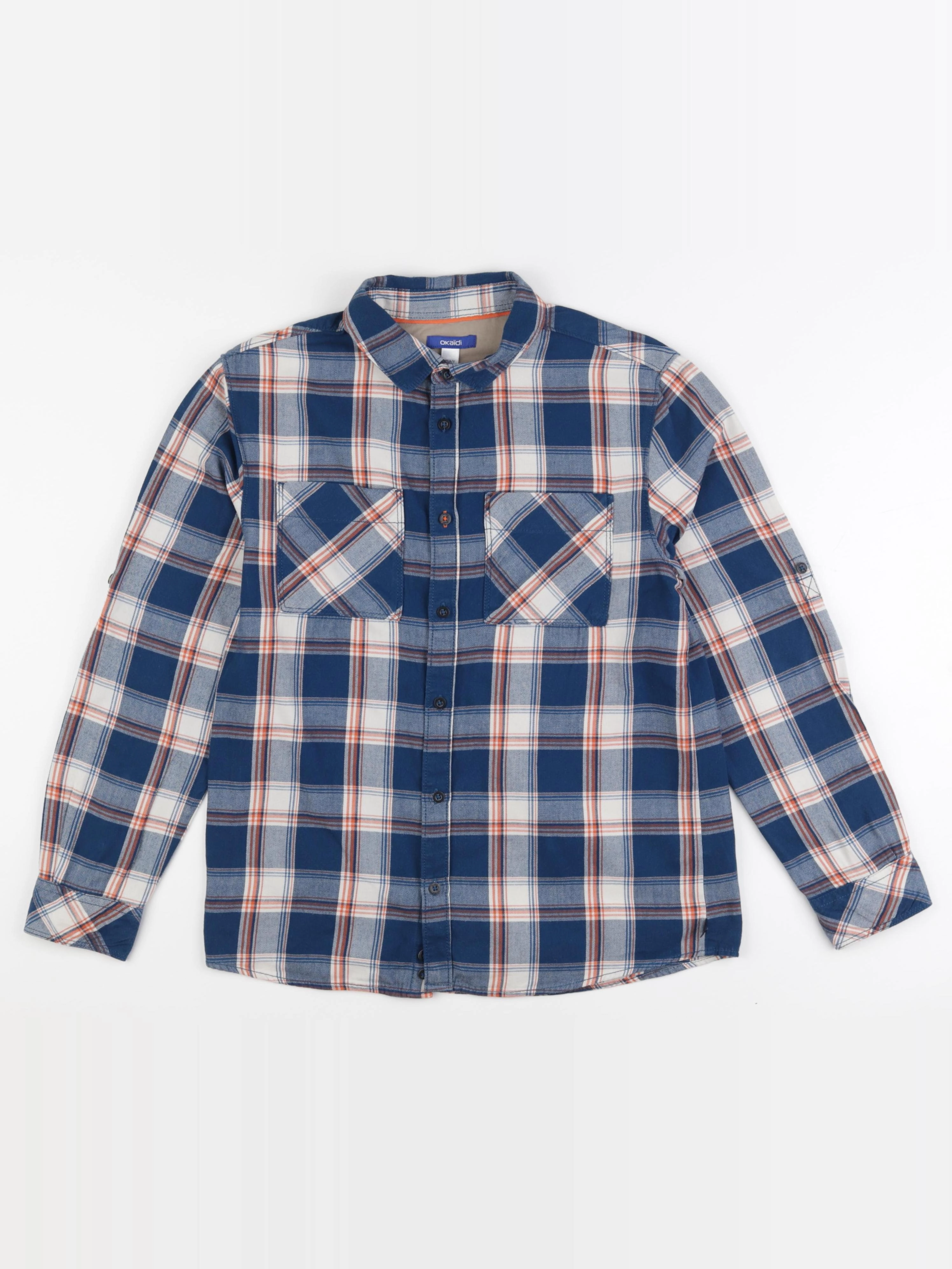Okaidi - chemise bleu - 12 ans