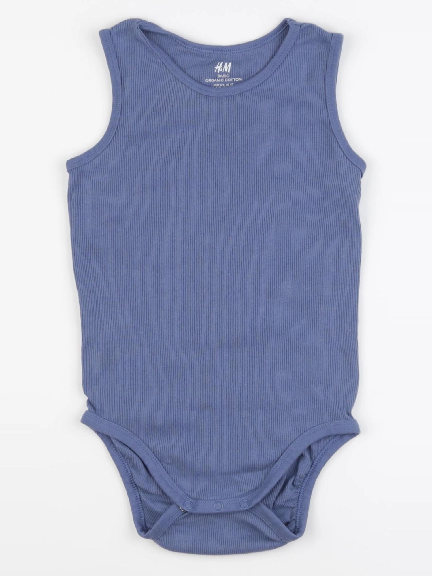 H&M - body bleu - 3 ans