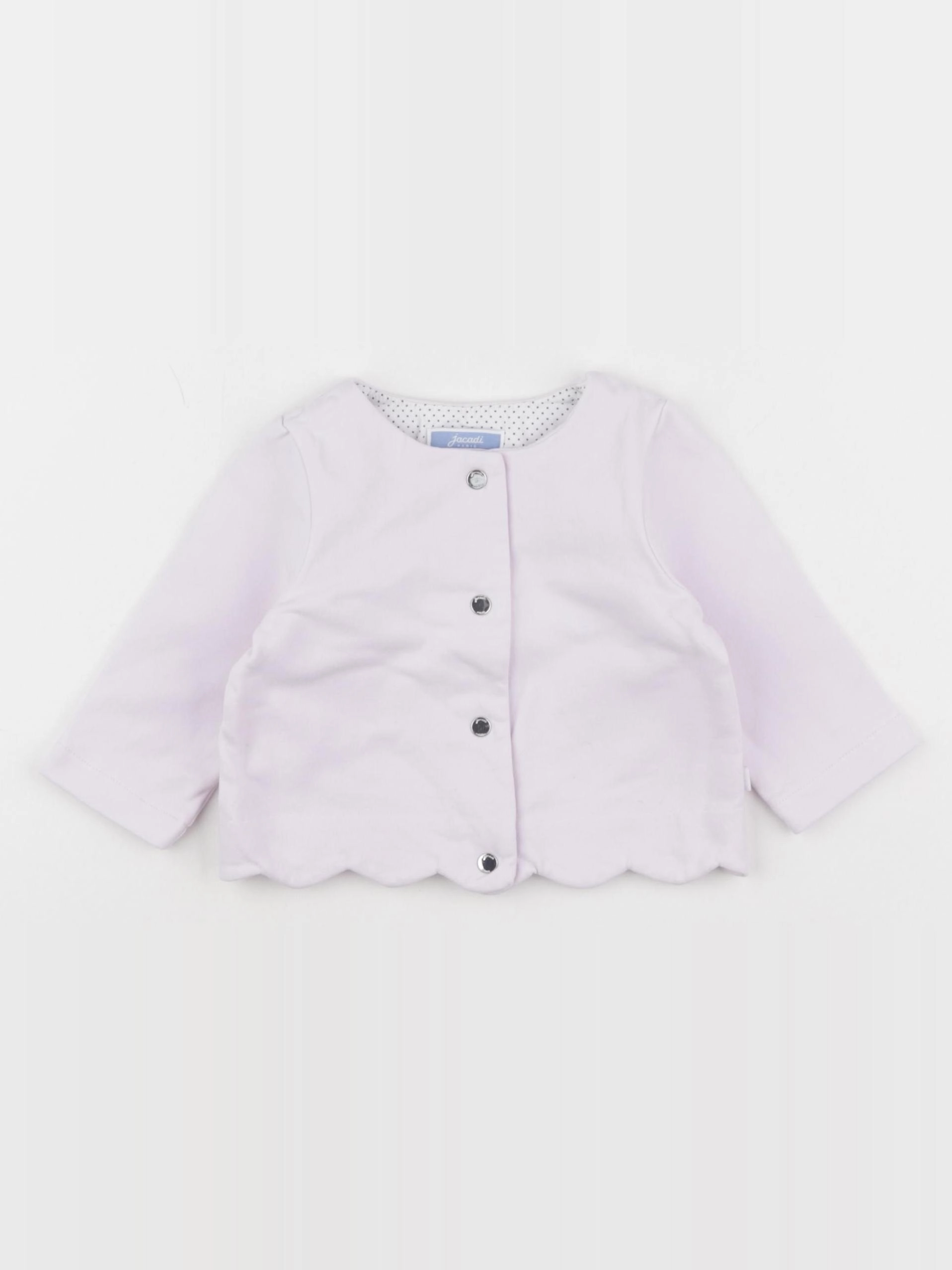 Jacadi - sweat rose - 6 mois